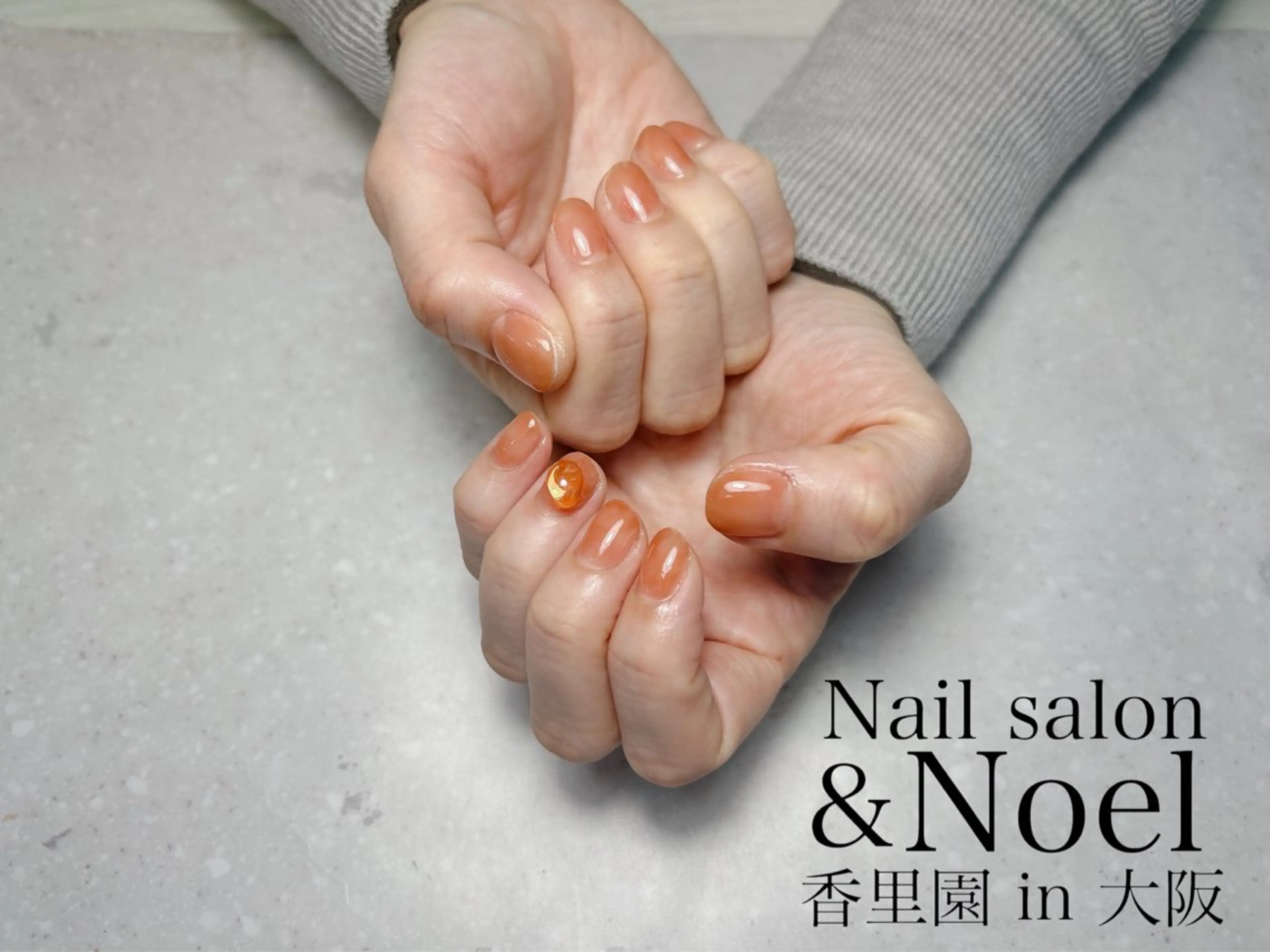ネイル ハンドネイル Nailsalon  &Noel所属・もも 🍑のネイルデザイン