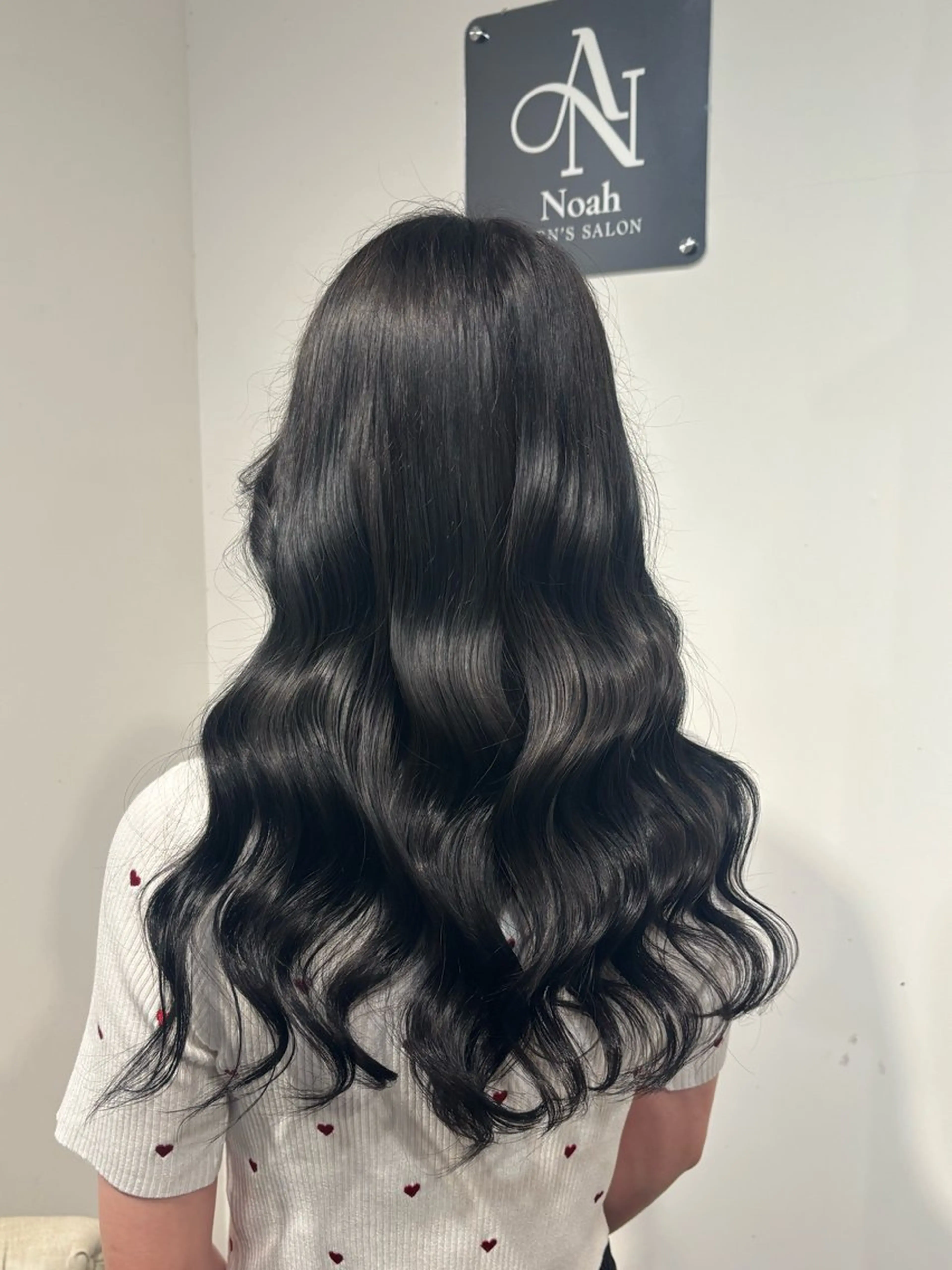 カラー 黒髪 💜透明感カラー💜 cocoro🎶のヘアスタイル