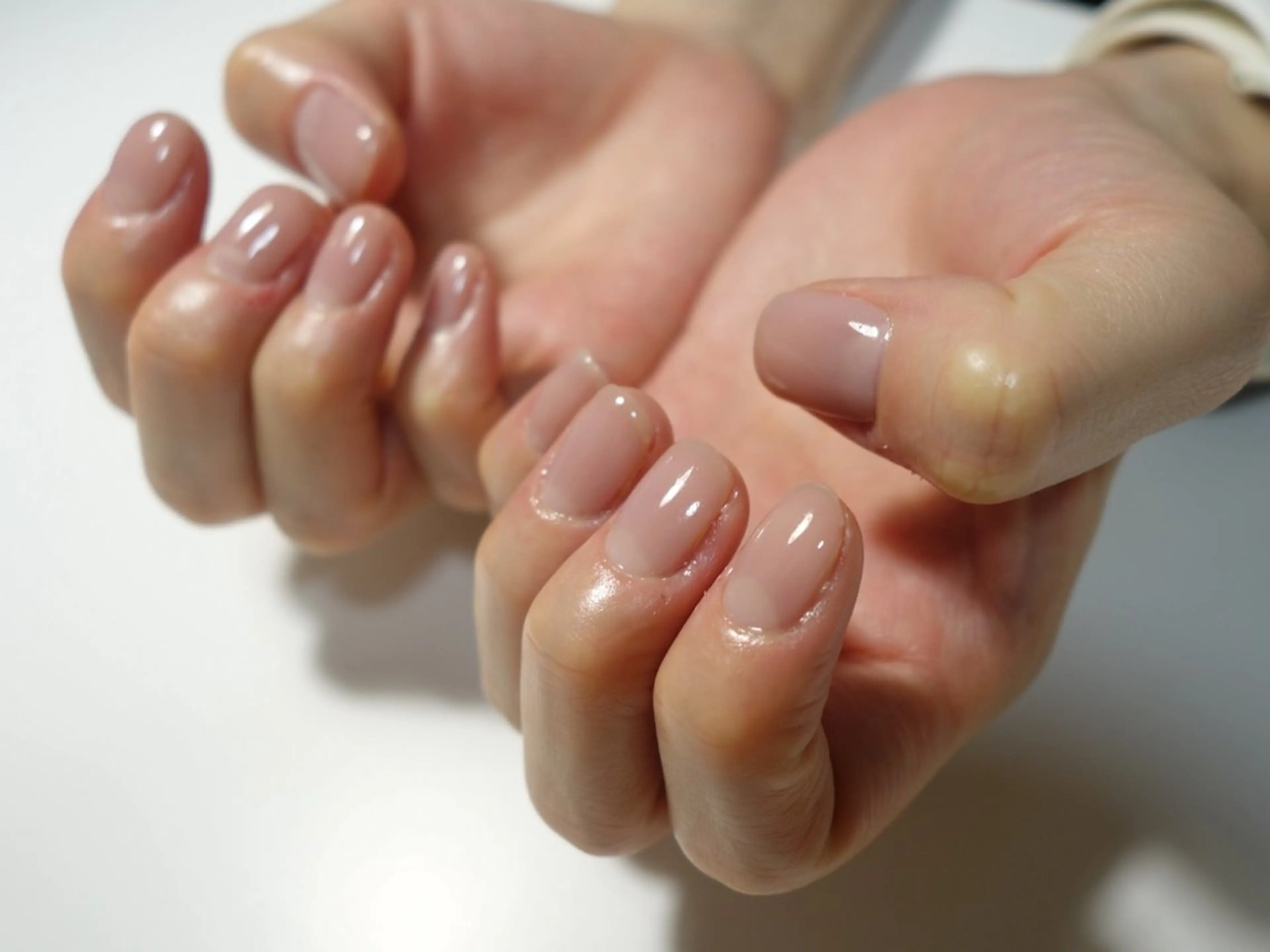 ネイル ピンク ピンクベージュ nailsalon VENUSのネイルデザイン