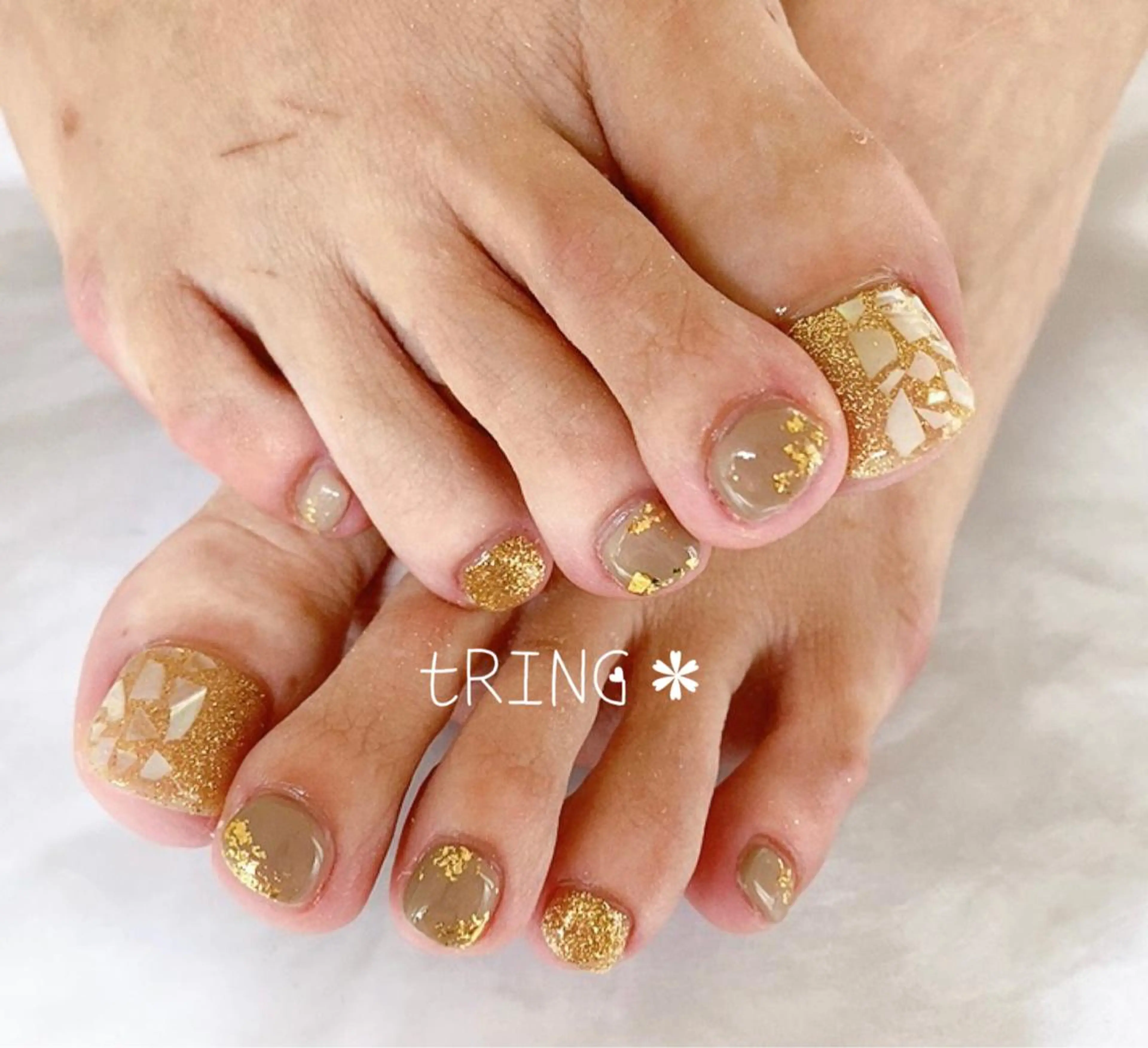 ネイル フットネイル tRING＊ しいの木台のネイルデザイン