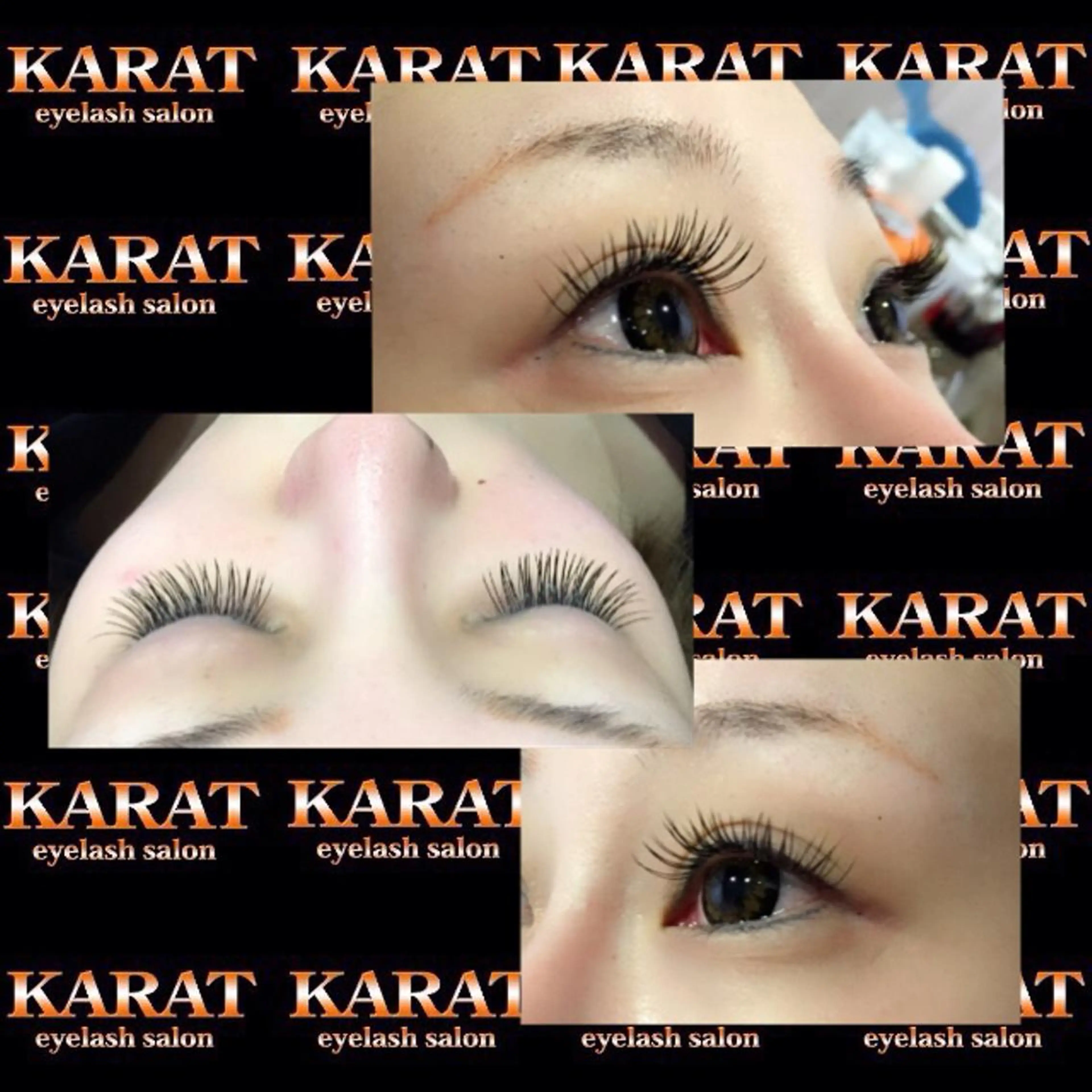 マツエク・マツパ フラットラッシュ Jカール ★ KAEDE ★のマツエク・マツパデザイン