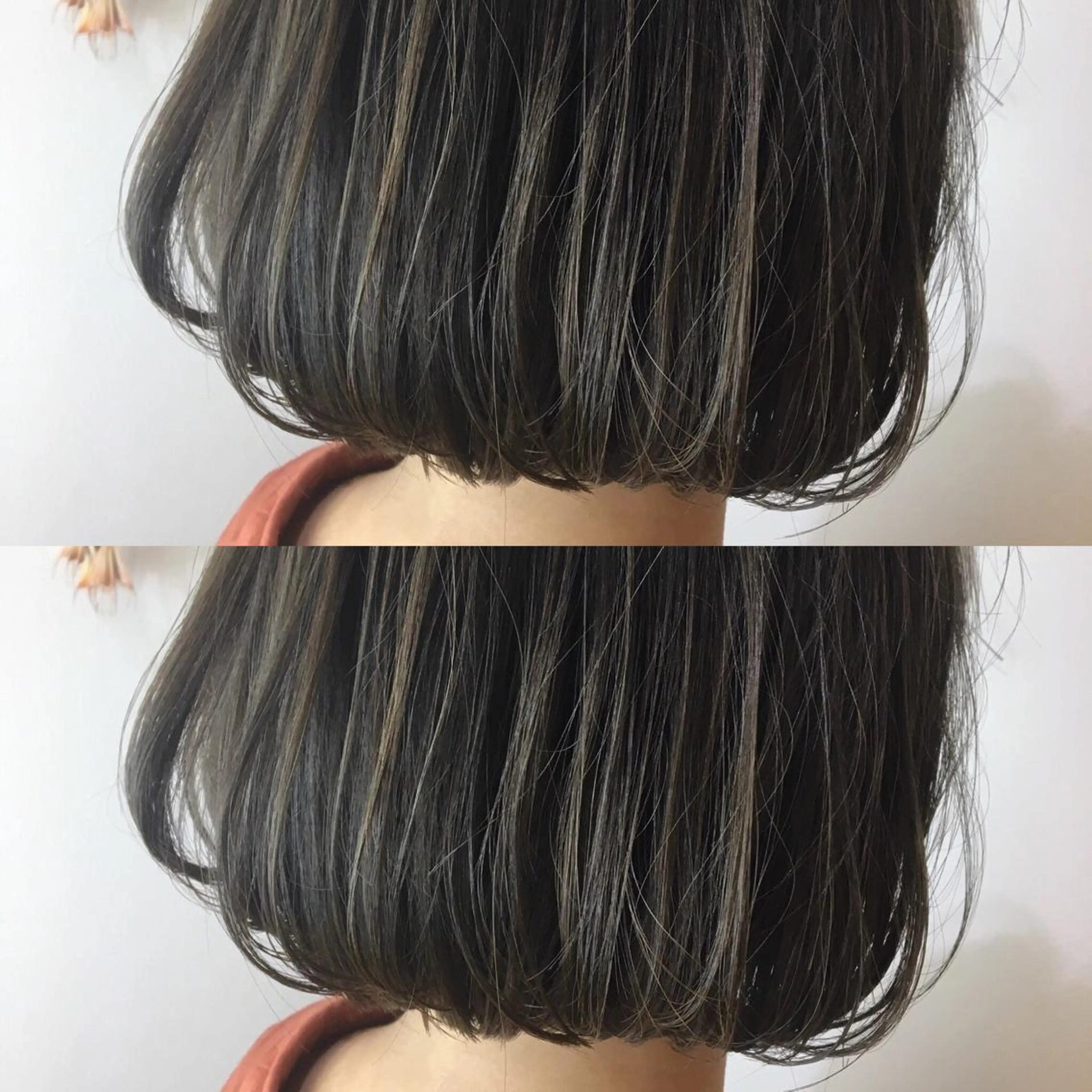 ショート カラー 髪質改善 頭身浴/ 中田のヘアスタイル