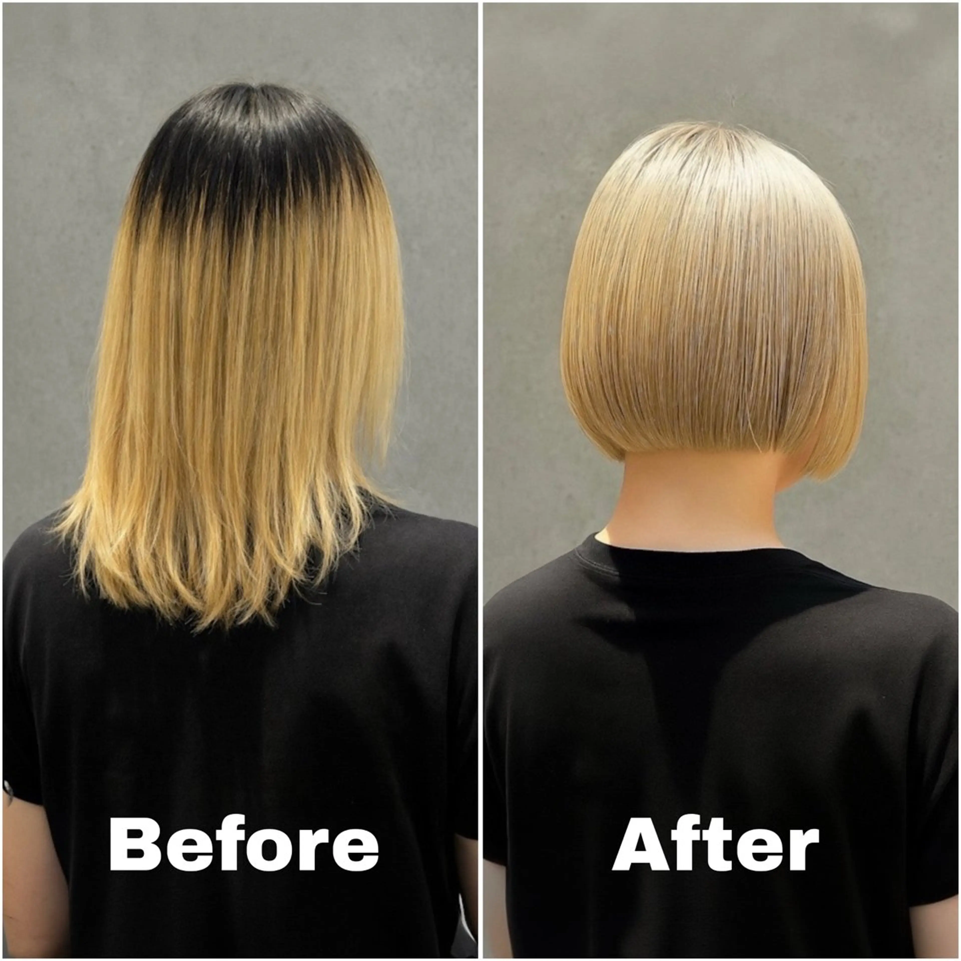 ショート ヘアカラー トリートメント 🫧 清水優 /広がらないボブ🫧のヘアスタイル