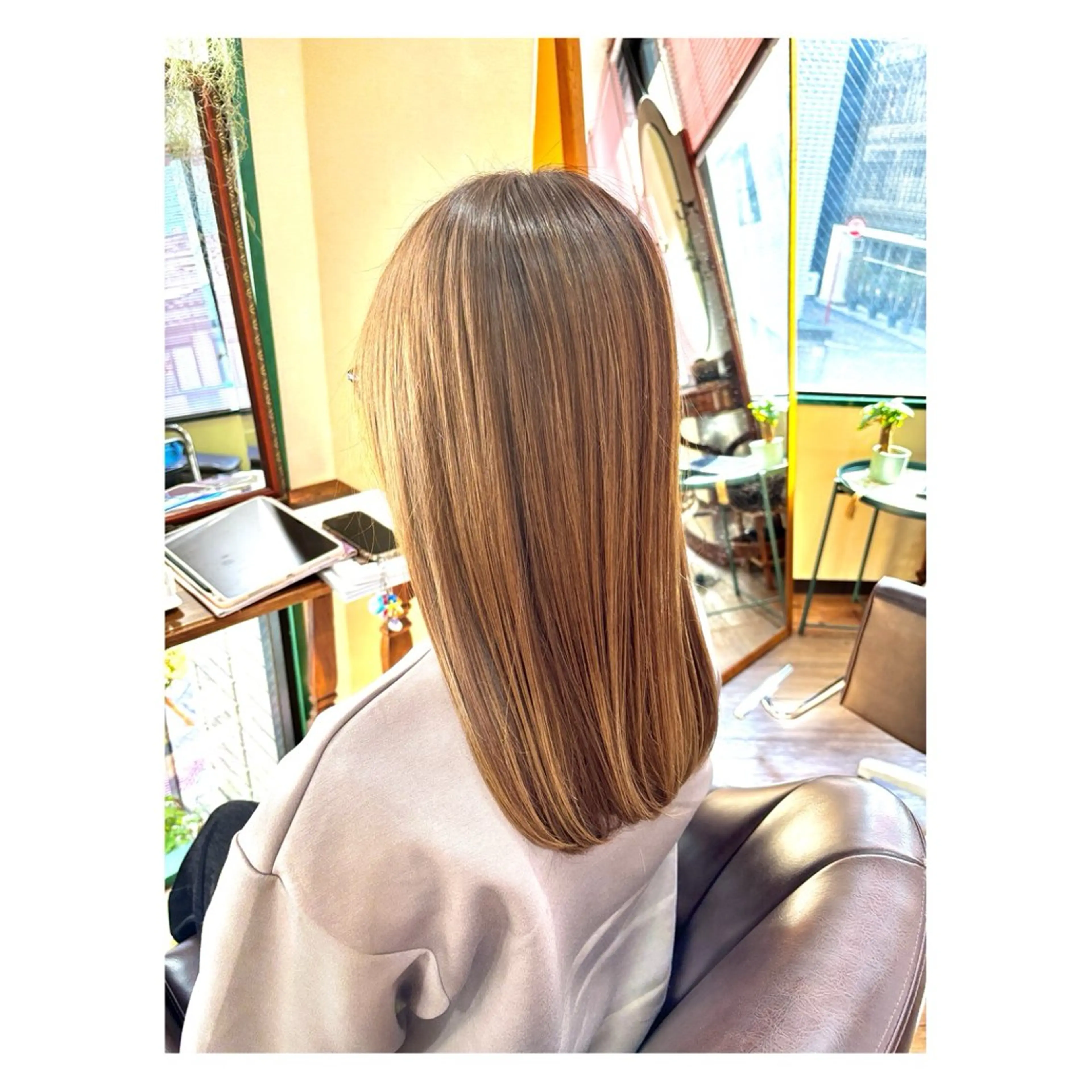 セミロング トリートメント cmake所属・. kanokoのヘアスタイル