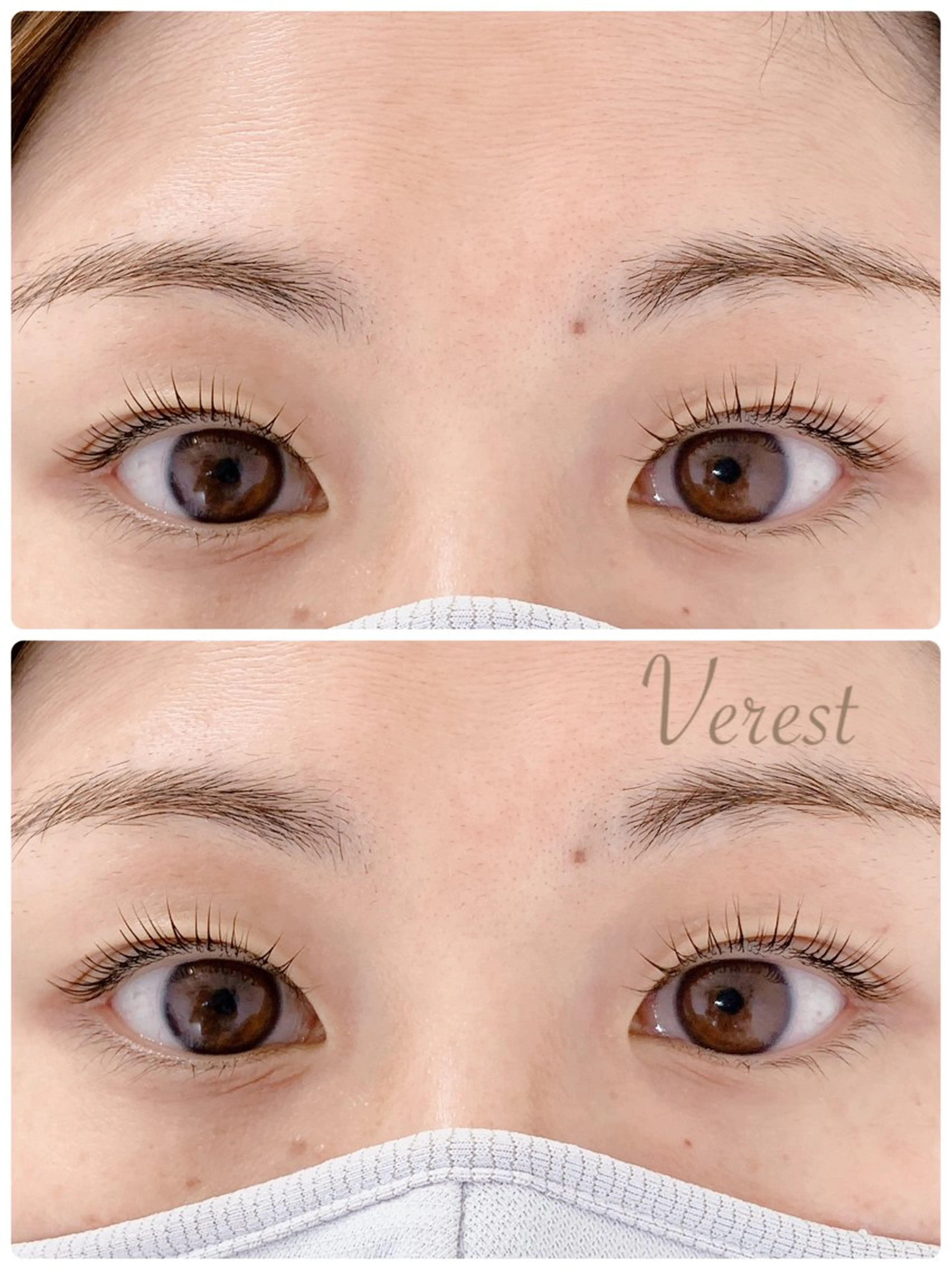 マツエク・マツパ パリジェンヌラッシュリフト マツパ Verest LASH 西荻窪のマツエク・マツパデザイン