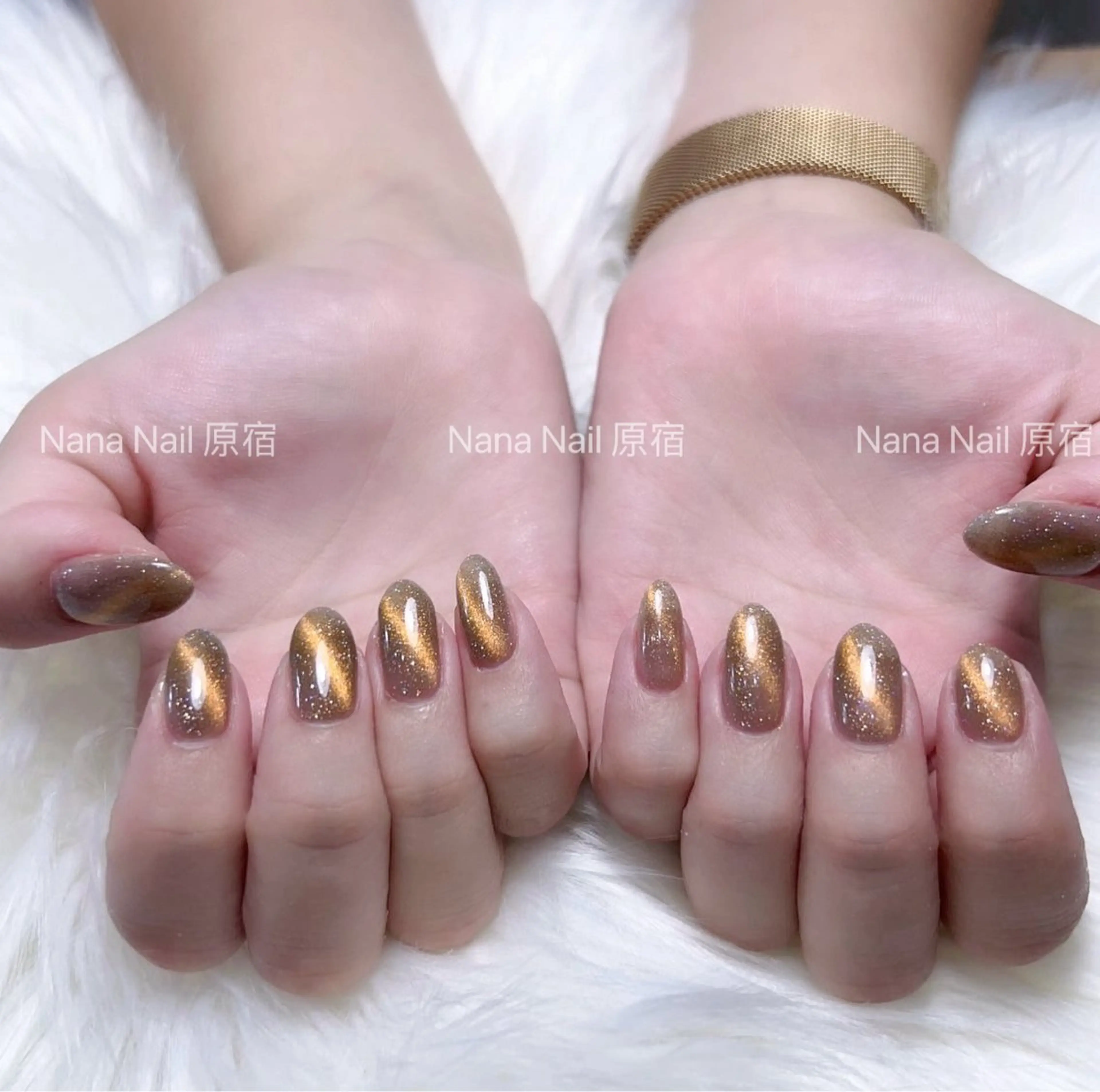 ネイル マグネットネイル ハンドネイル Unicorn Nail原宿表参道のネイルデザイン