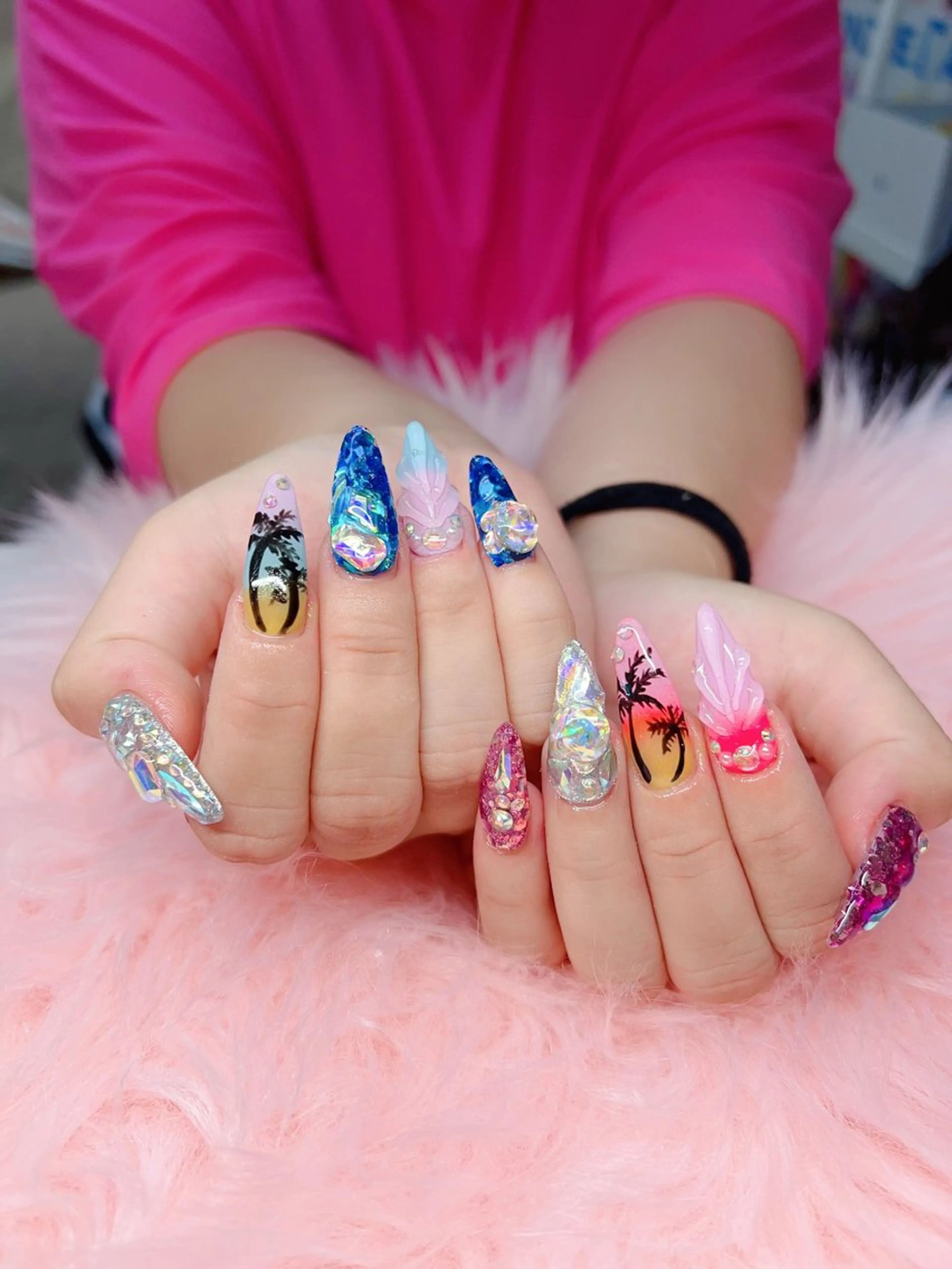 ネイル ハンドネイル ハンドケア 💜MIYA nail川崎店のネイルデザイン