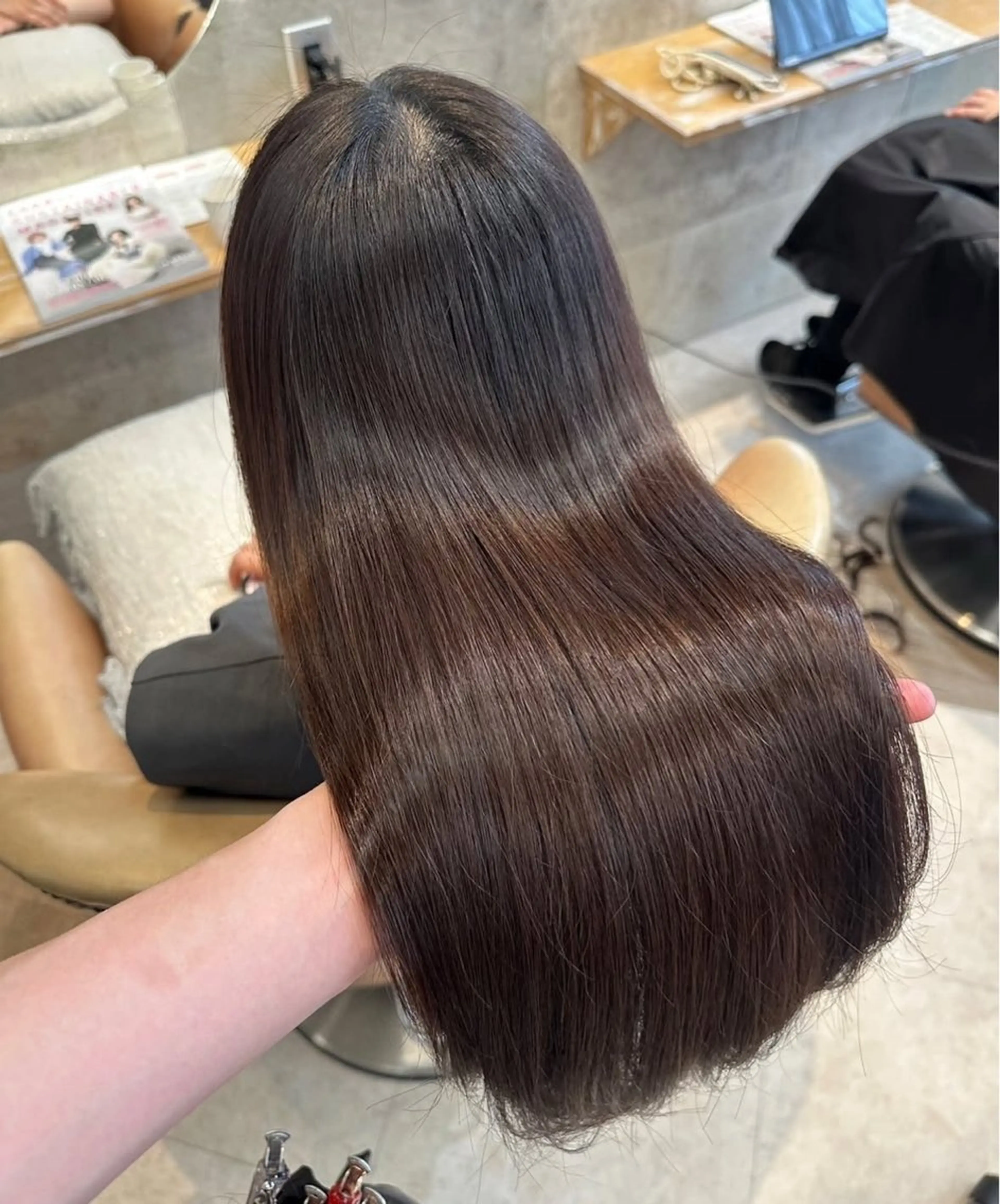 ロング 透明感カラー/ 髪質改善/松沢州途のヘアスタイル