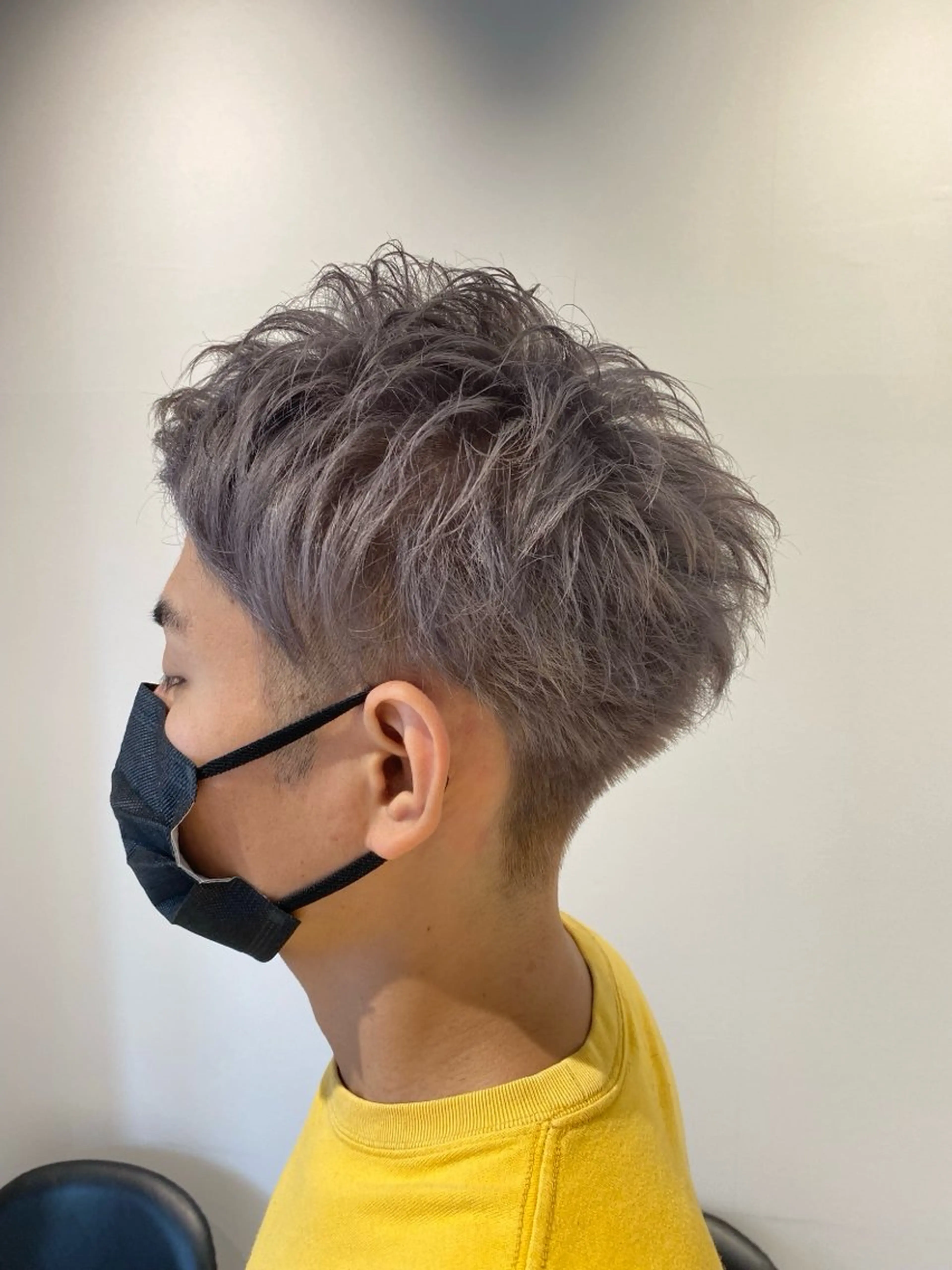 メンズ ショート ボブ/ 松田優心のヘアスタイル