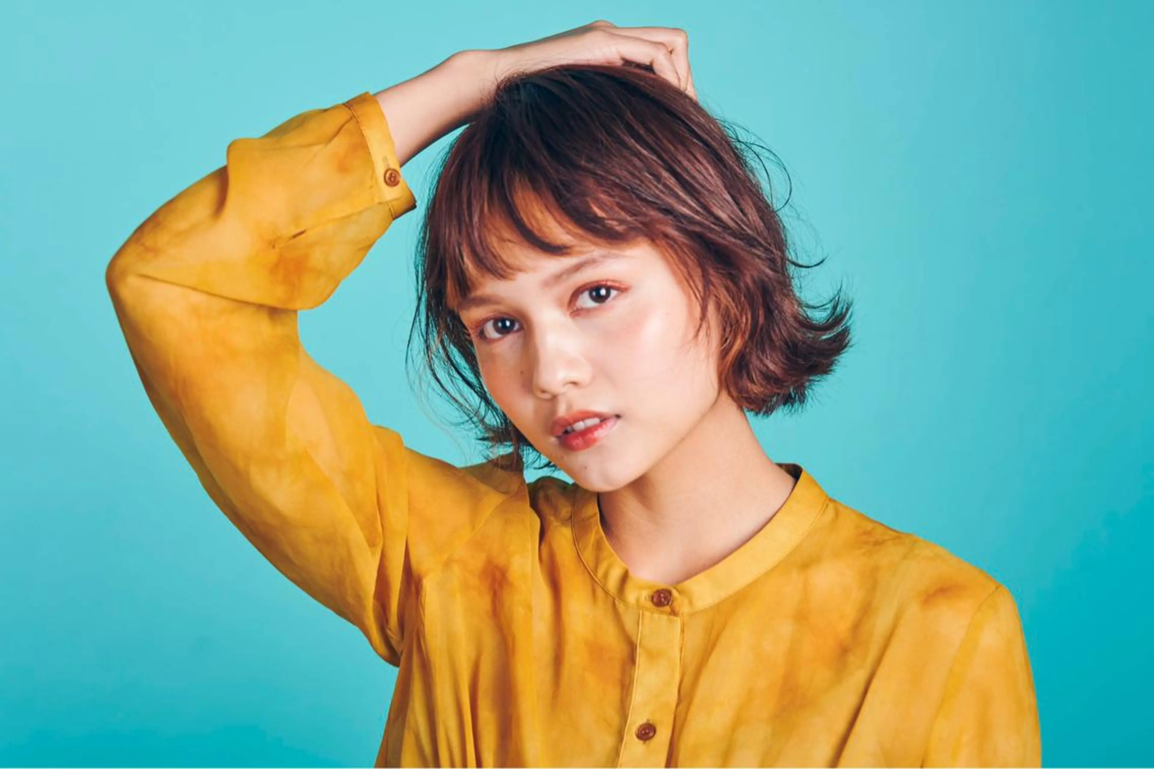 ミディアム カラー MaNO🍬 ミユウのヘアスタイル