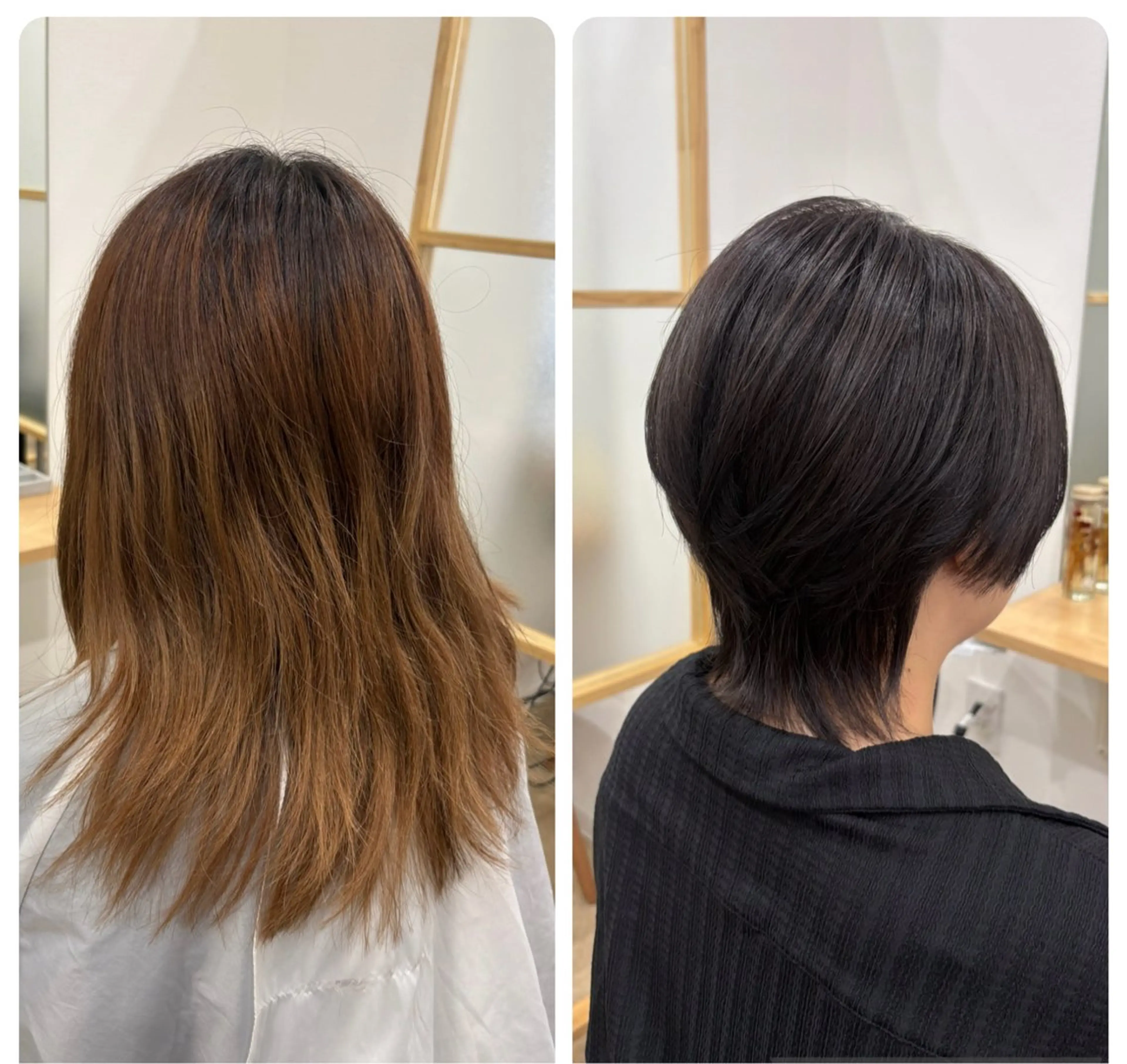 ショート カラー 黒髪 ブルーカラー ブルーブラック ショートヘア ウルフカット カット ヘアカラー トリートメント TV出演&受賞歴有☆ 宮本輝正のヘアスタイル