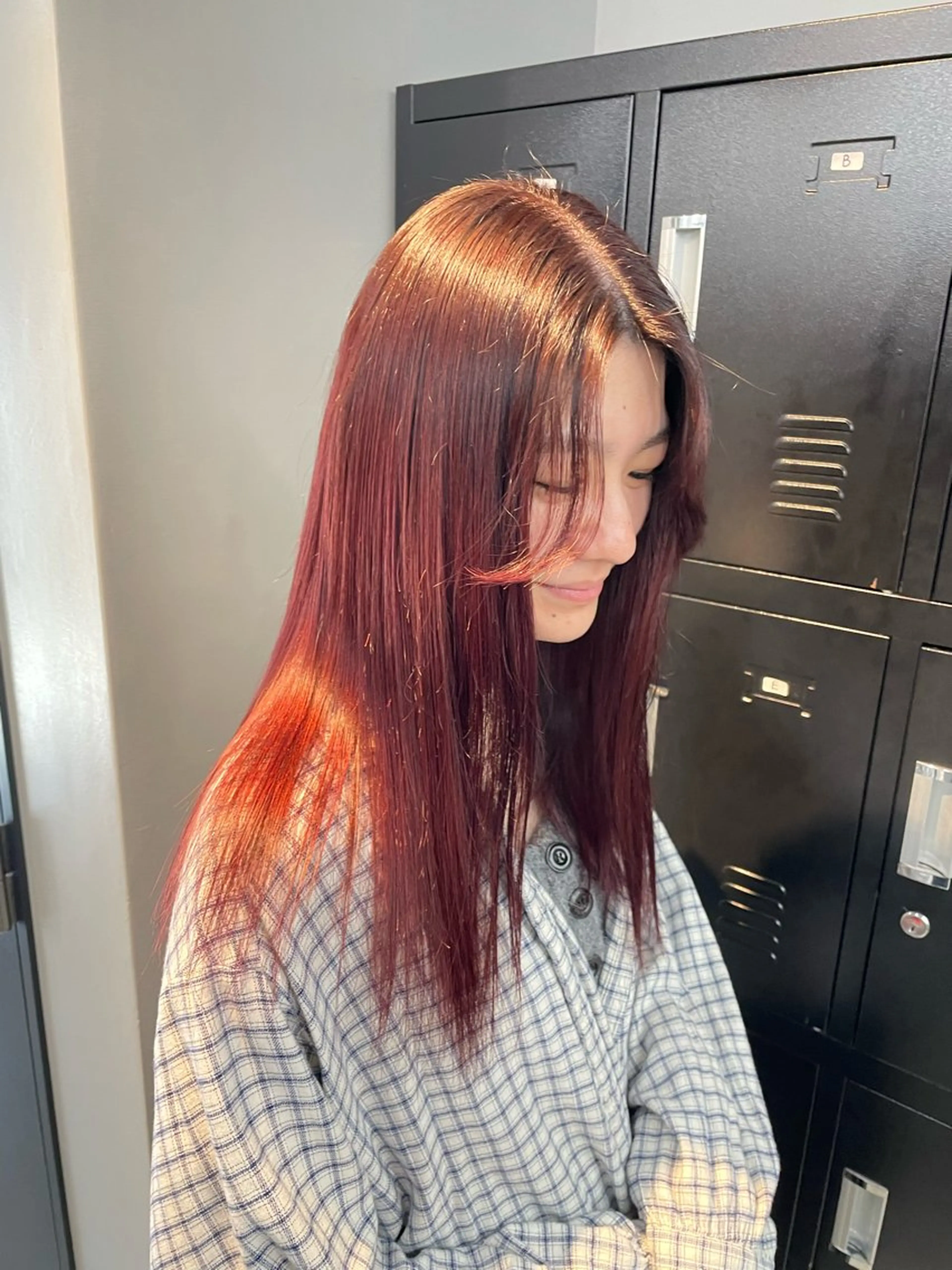 ロング カラー トリートメント Ameri 新宿所属・新宿/透明感カラー/ 髪質改善/桜良のヘアスタイル