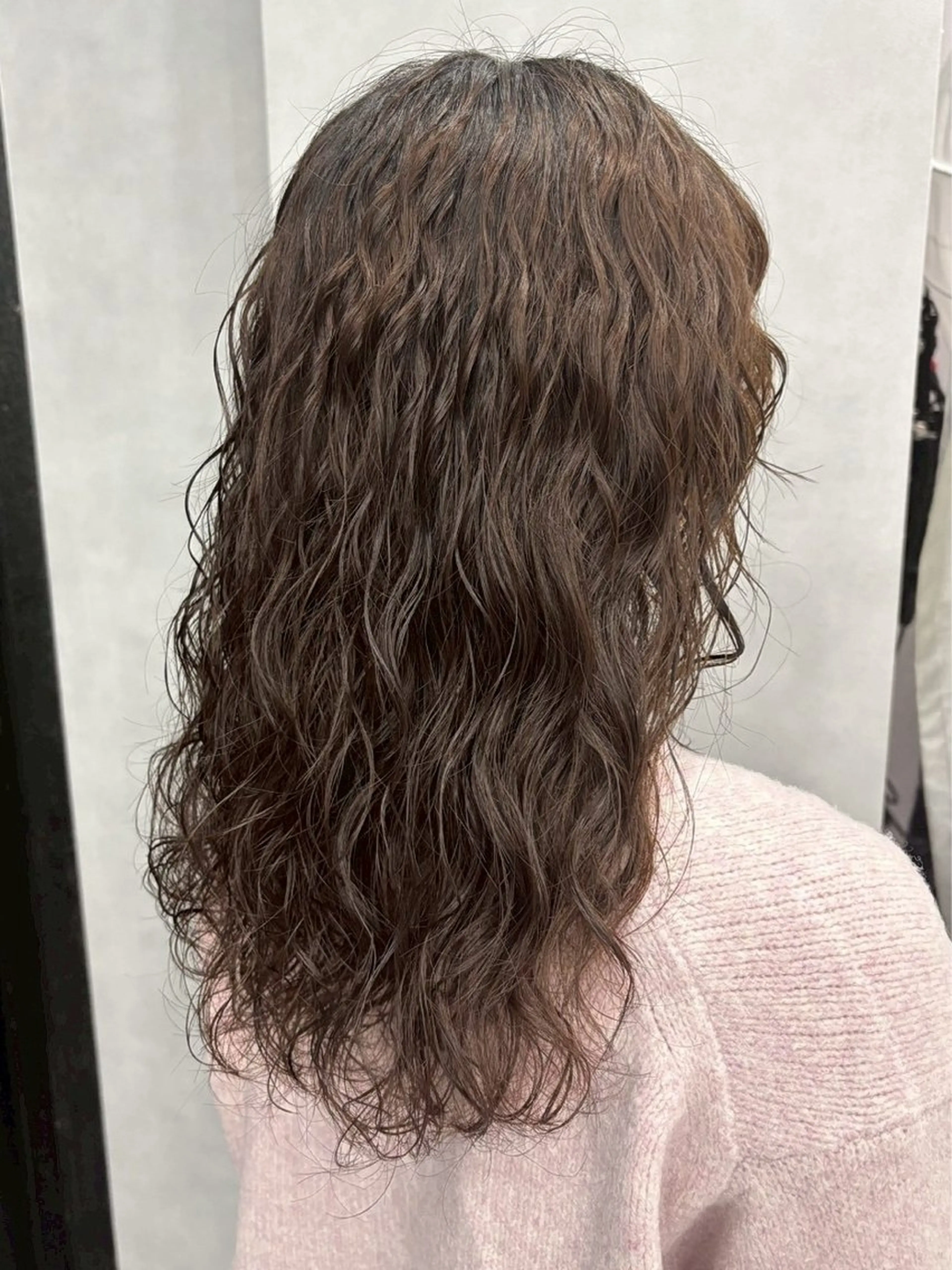 ロング パーマ パーマ ハイトーン/韓国風/ 艶髪/吉祥寺のヘアスタイル