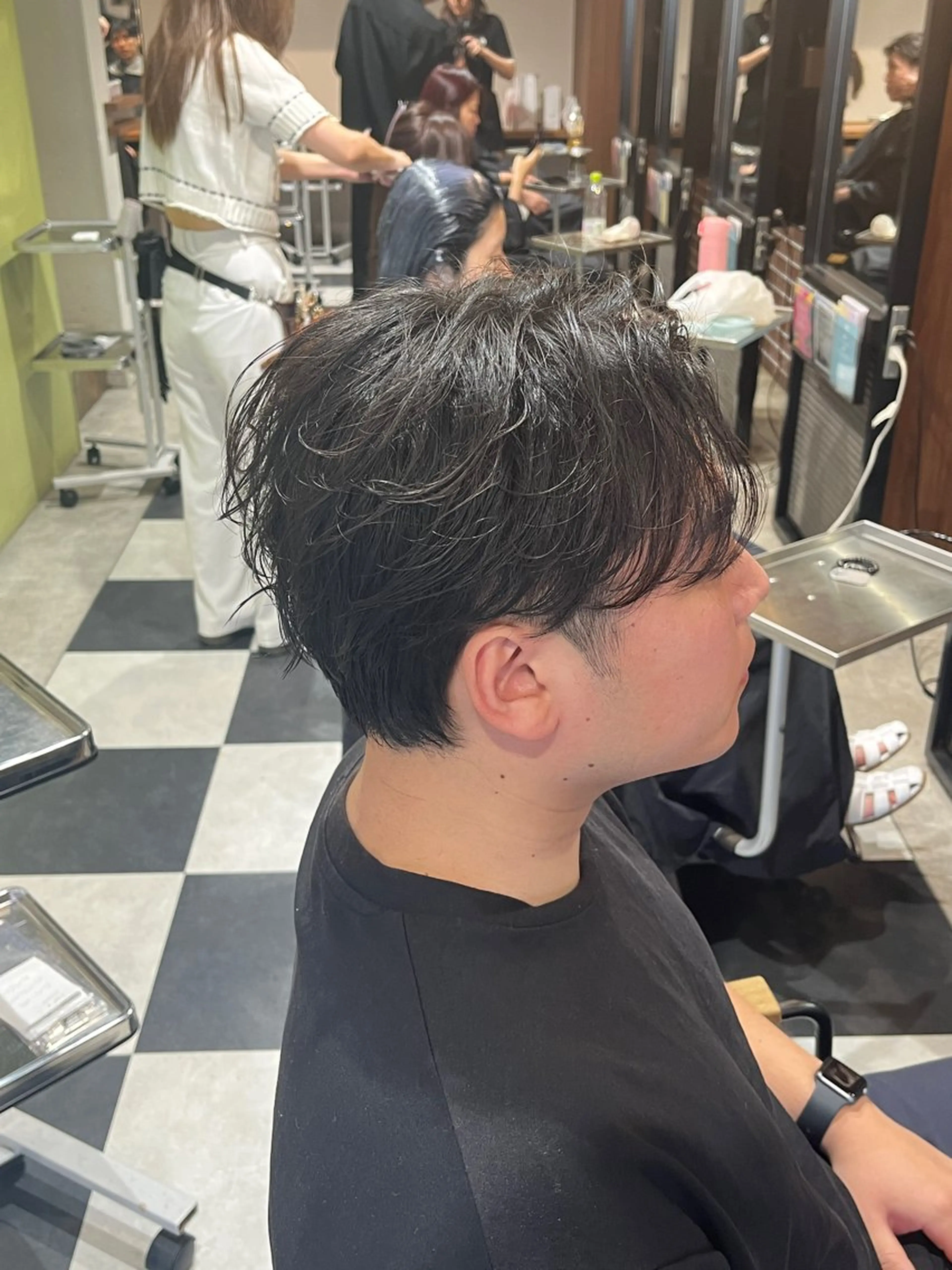 ショート パーマ メンズ カット パーマ 🎧メンズパーマ特化 /RUI🎧のヘアスタイル