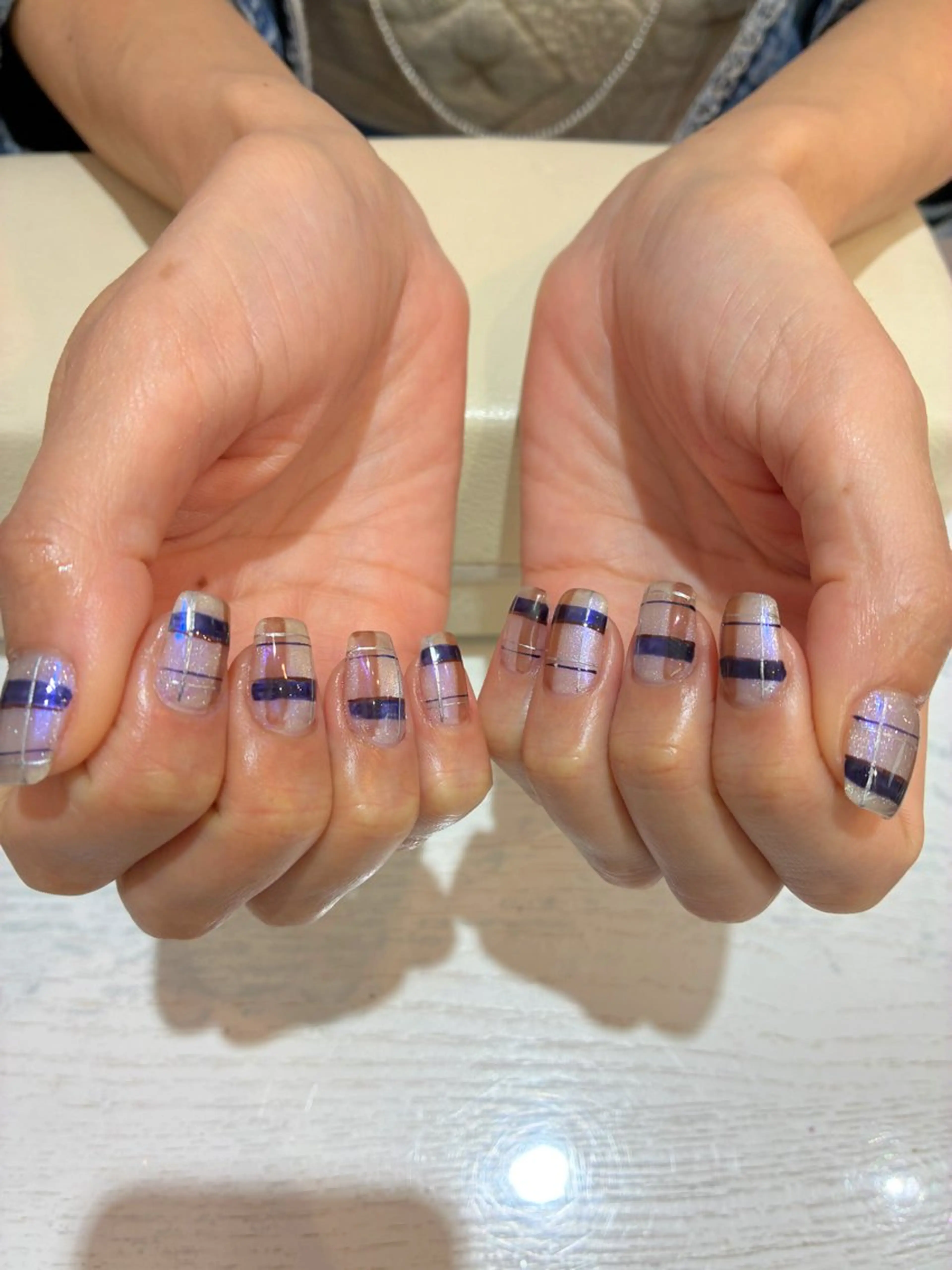 ネイル 持ち込み Nest 岩崎のネイルデザイン