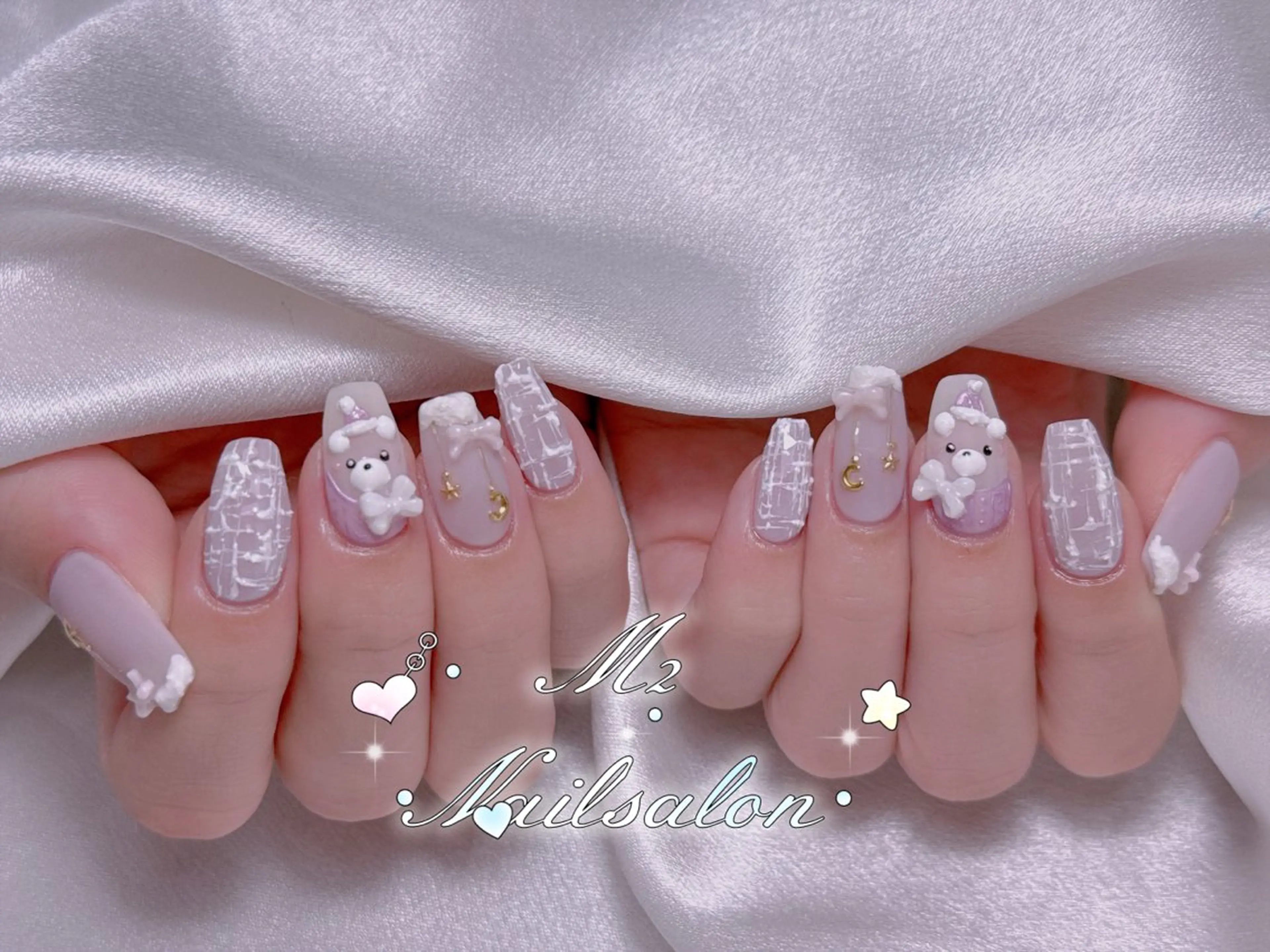 ネイル 長さだし専門店 M2　rikaのネイルデザイン