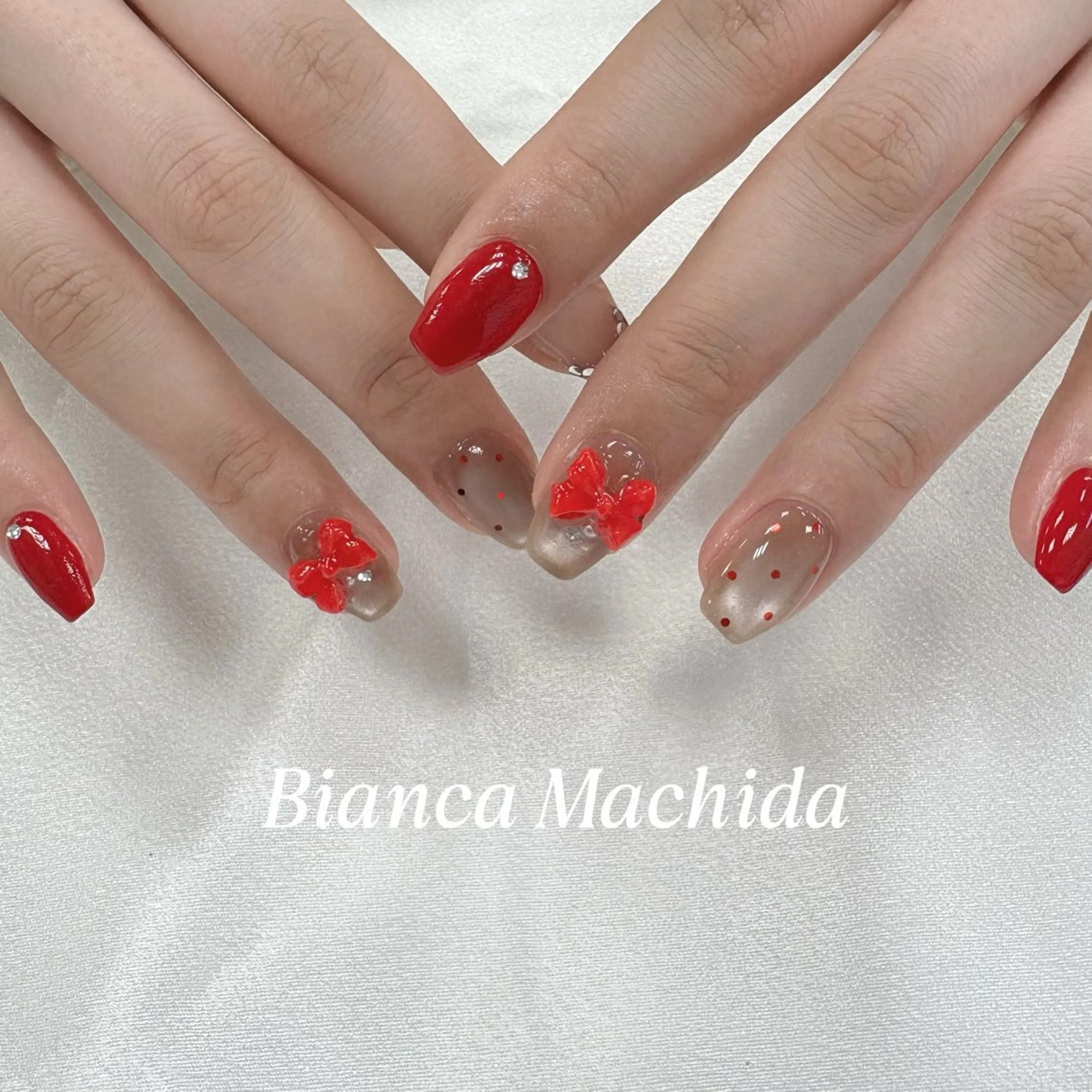 ネイル ハンドネイル Bianca 🌟 yanagihasiのネイルデザイン