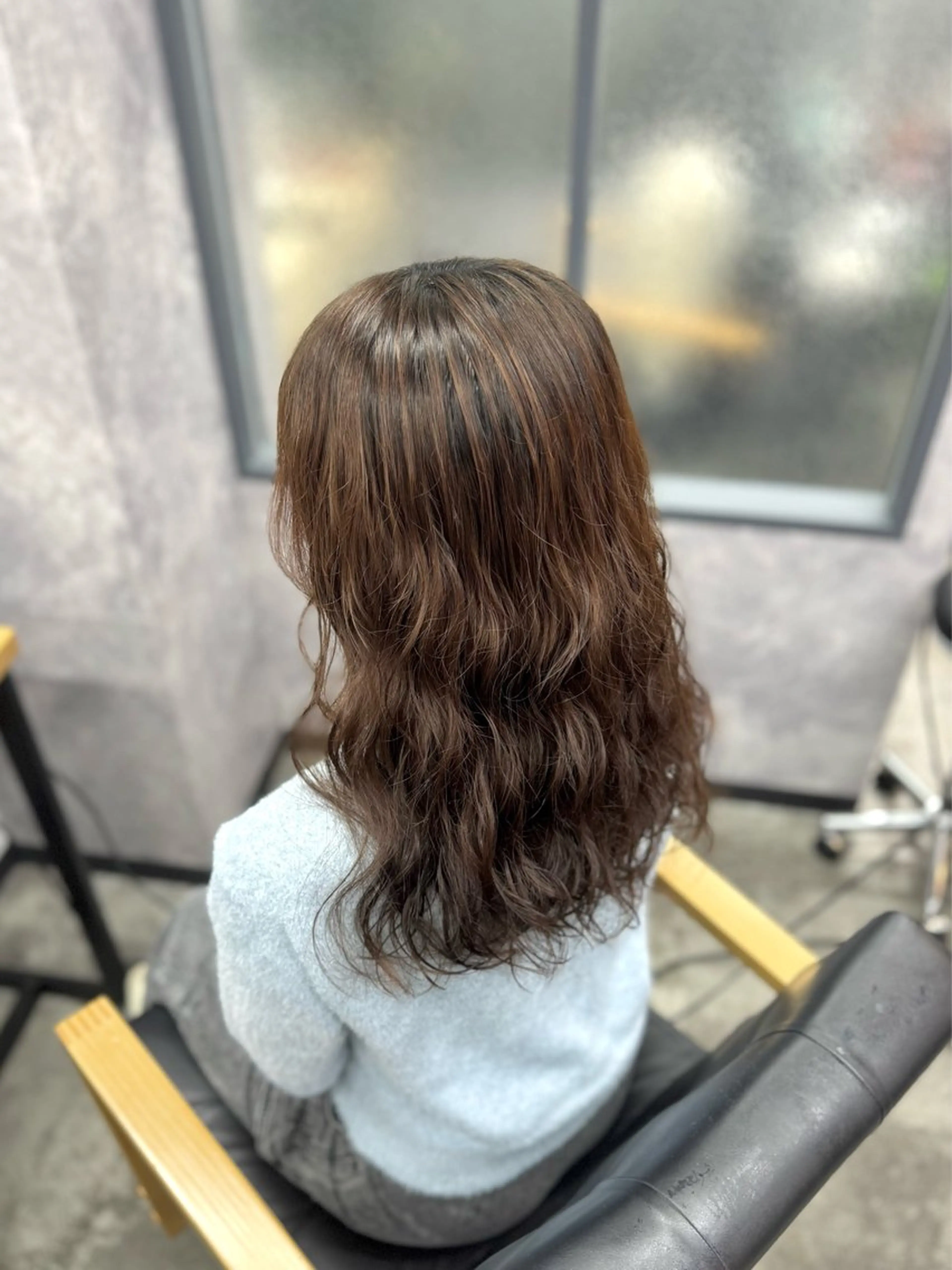 セミロング パーマ カット パーマ yumika /透明感×似合わせのヘアスタイル