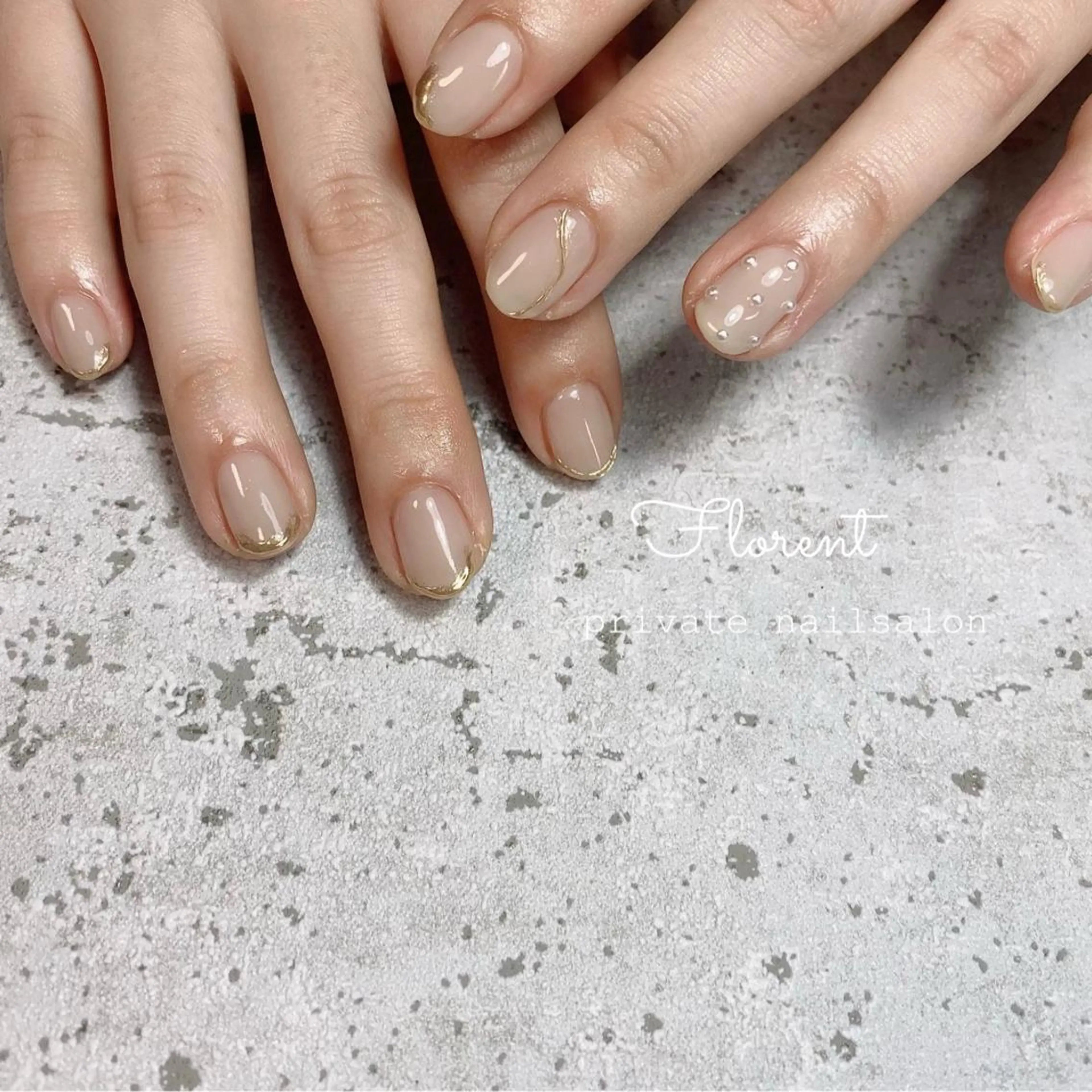 ネイル ハンドネイル florent nailのネイルデザイン