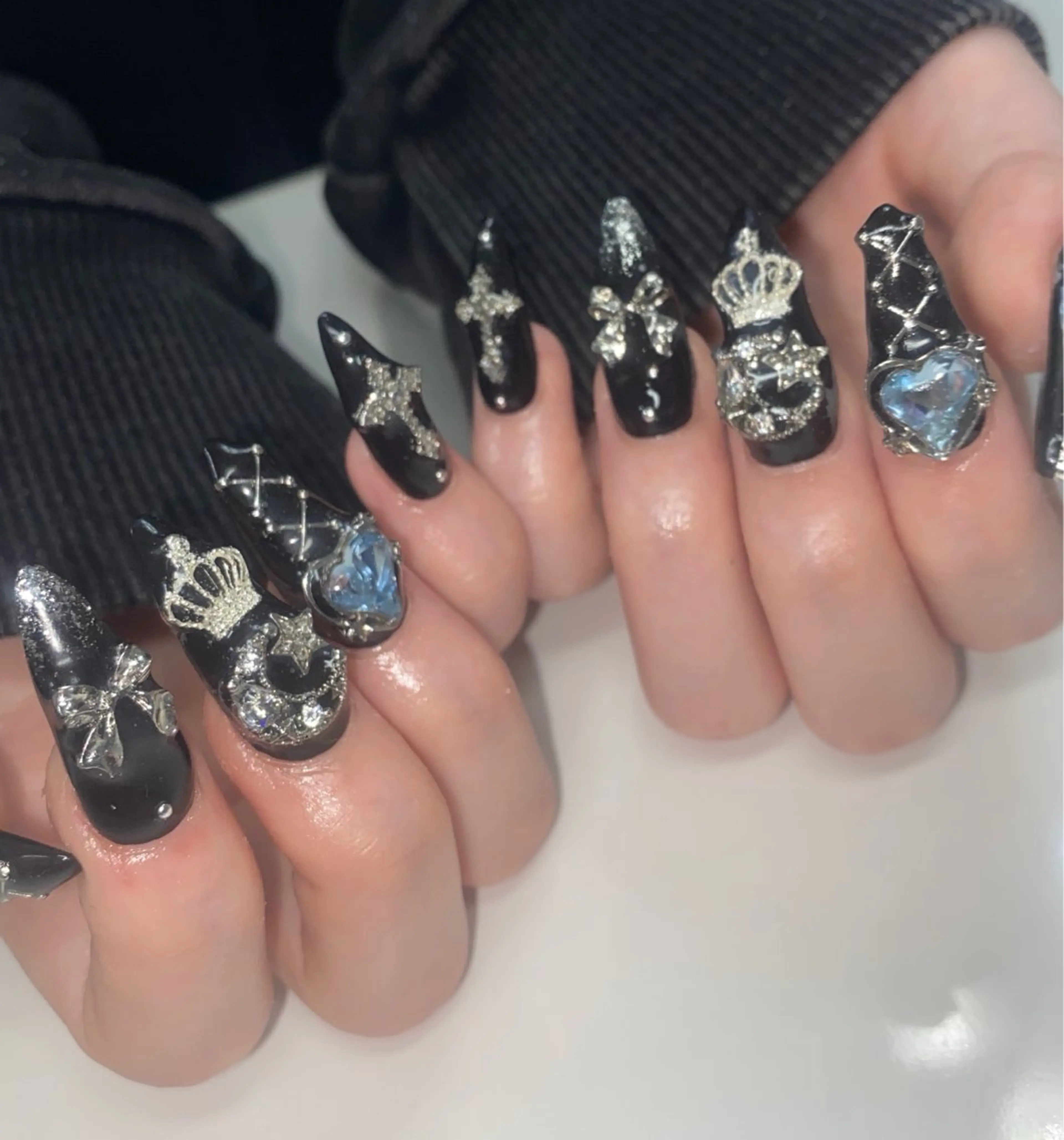 【スカルプ】パーツ付け放題🌷オフあり⭕️(トップネイリスト施術)の写真