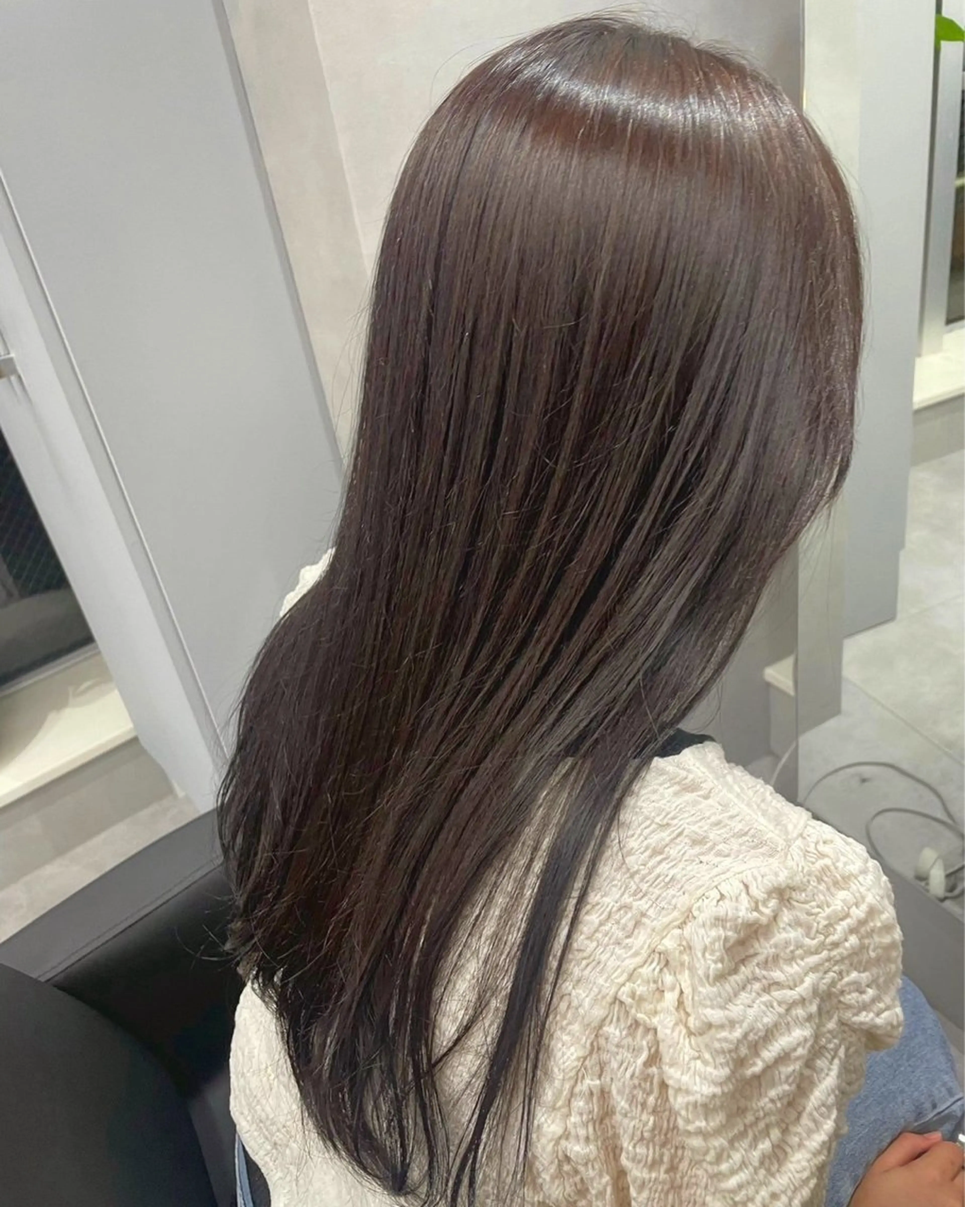 セミロング 加藤 優眞のヘアスタイル