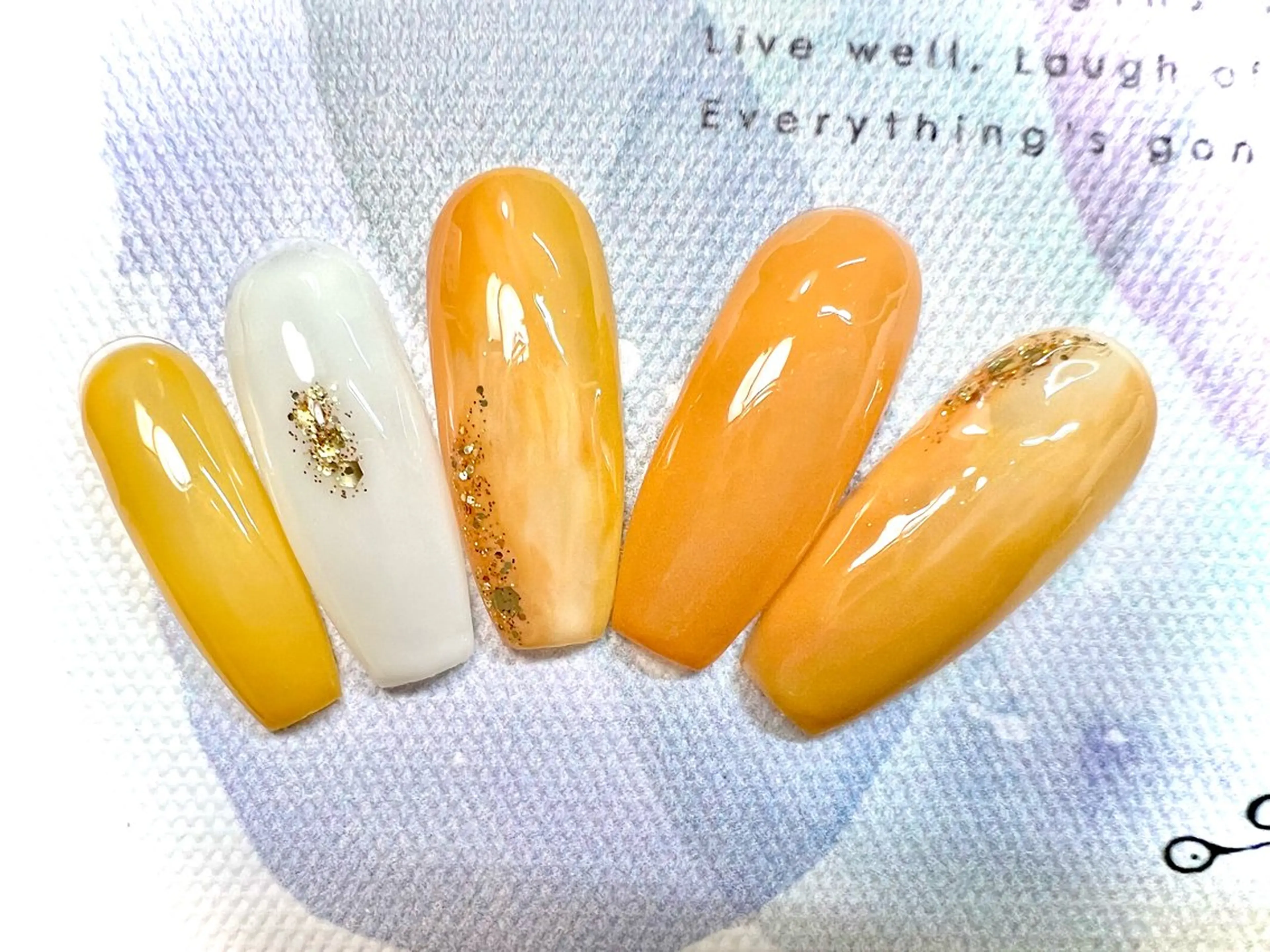 ネイル オフィスネイル 加藤 恵のネイルデザイン