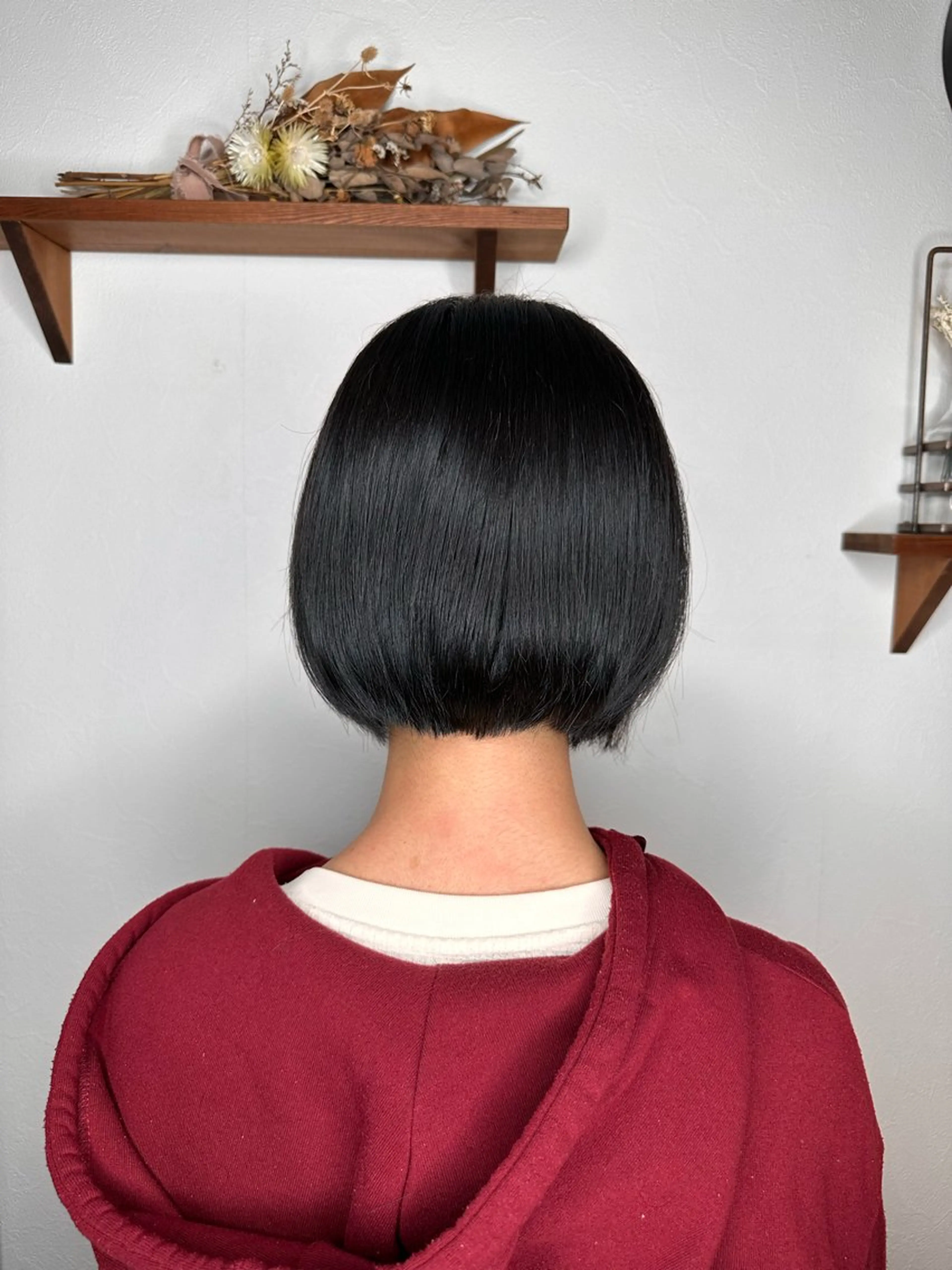 ミディアム 美容室Un所属・岡野  伊吹【縮毛矯 正/髪質改善】のヘアスタイル