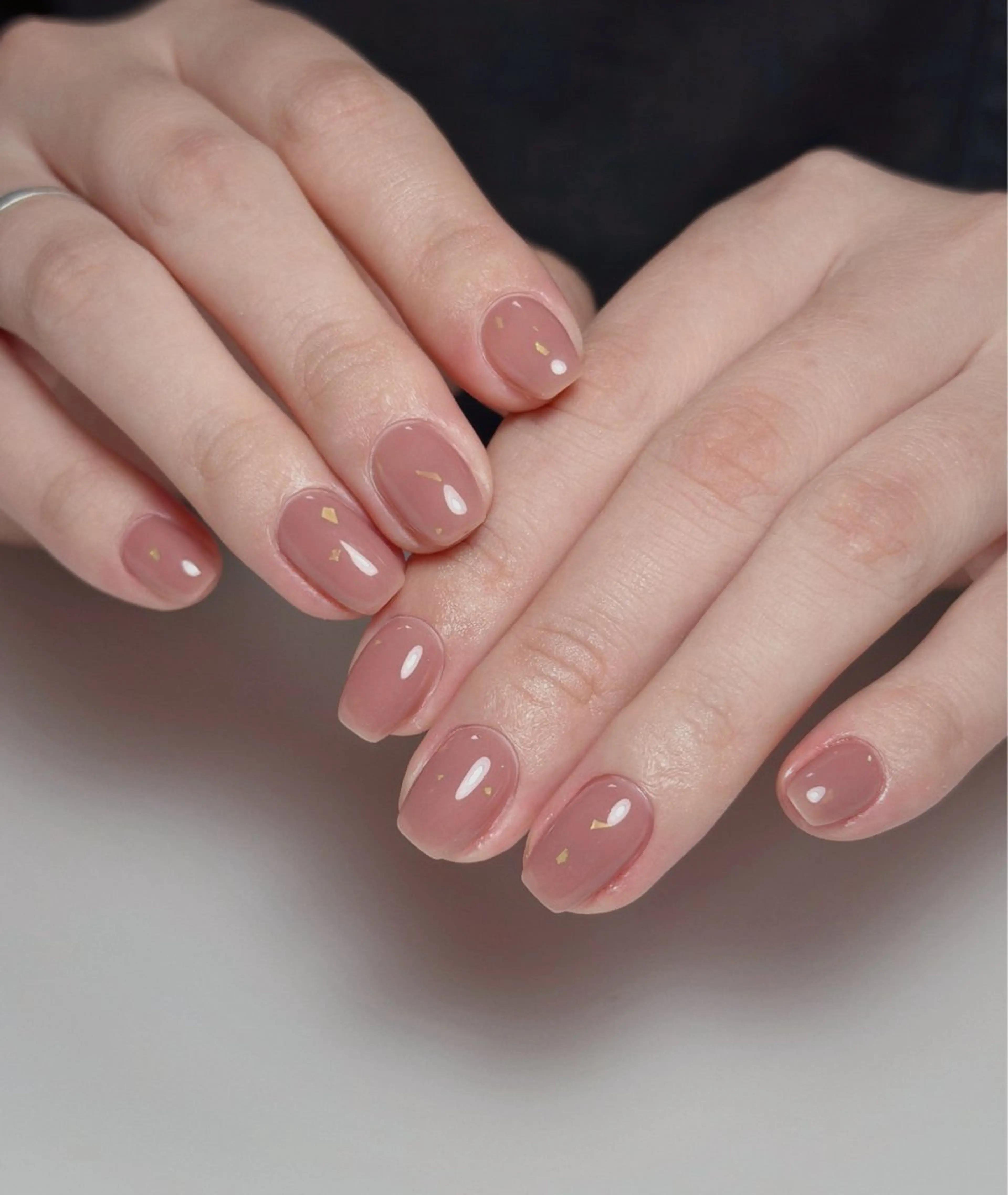 ネイル オーロラネイル 長さ出し フットネイル 韓国ネイル ラメ(グリッター) ハンドネイル 👍thumbs up nail👍のネイルデザイン