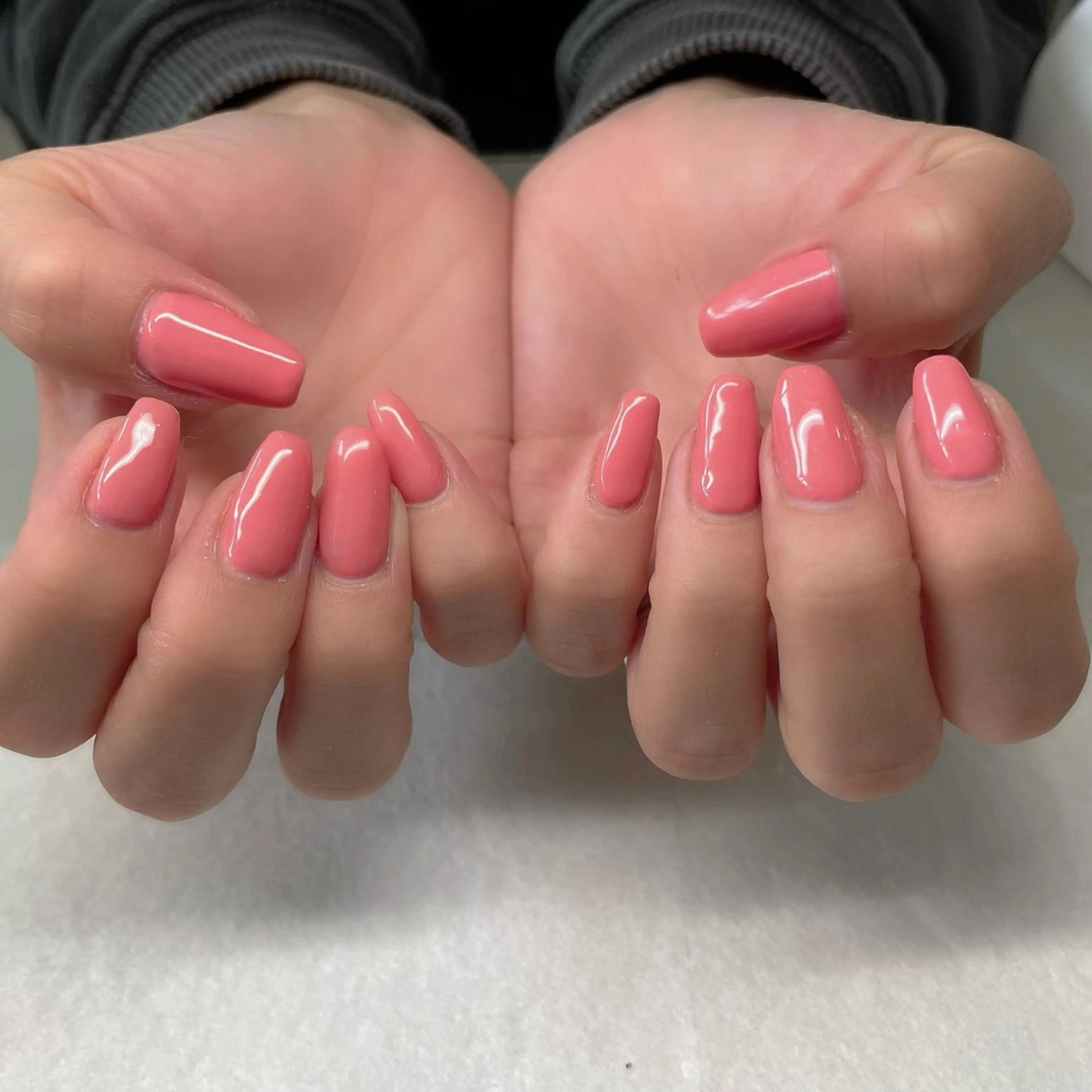 ネイル ワンカラーネイル 井上 知美のネイルデザイン