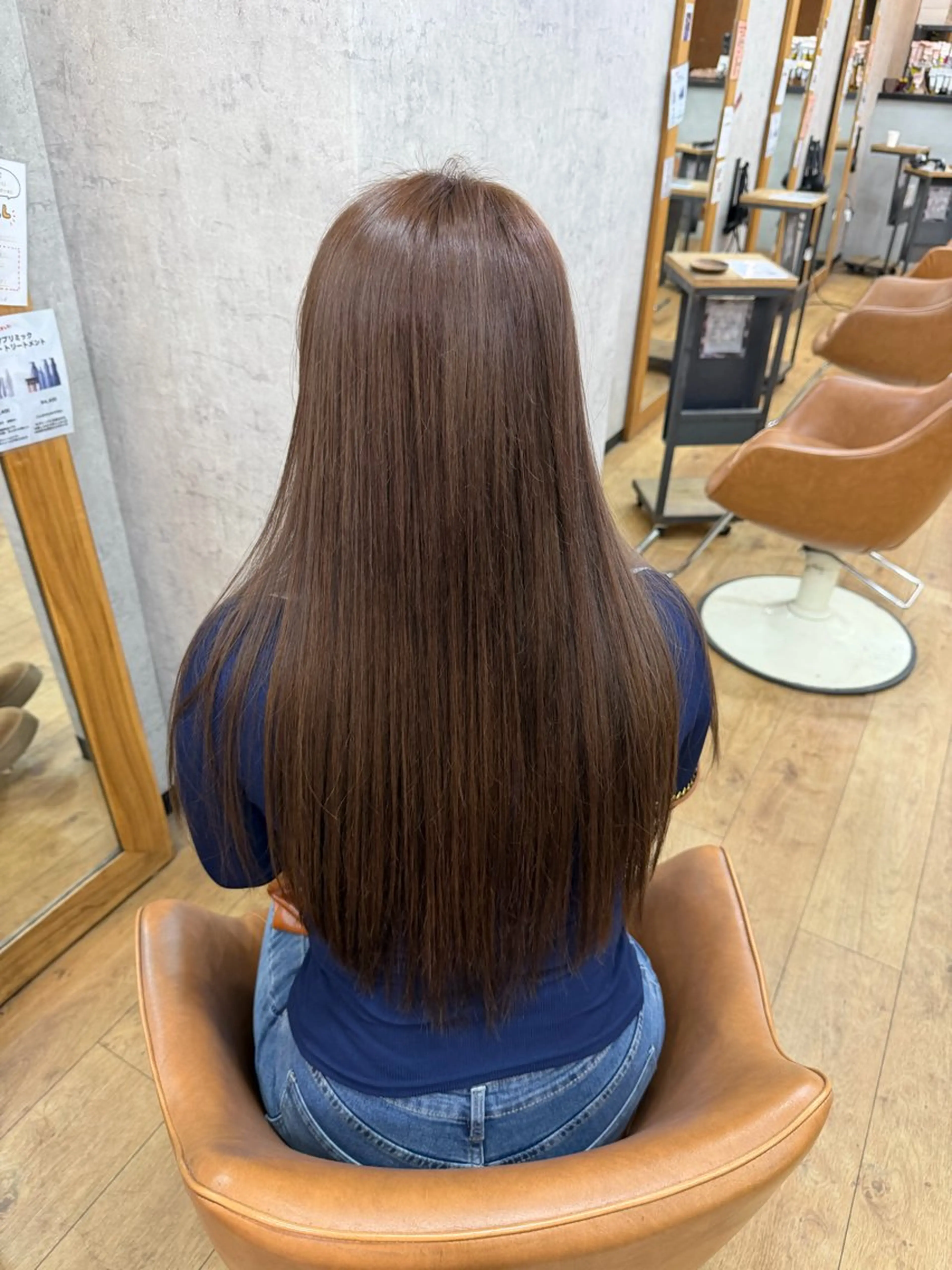 ロング ハイライト ヘアカラー be'leef.ema 寝屋川香里園展所属・宮崎 稚世のヘアスタイル