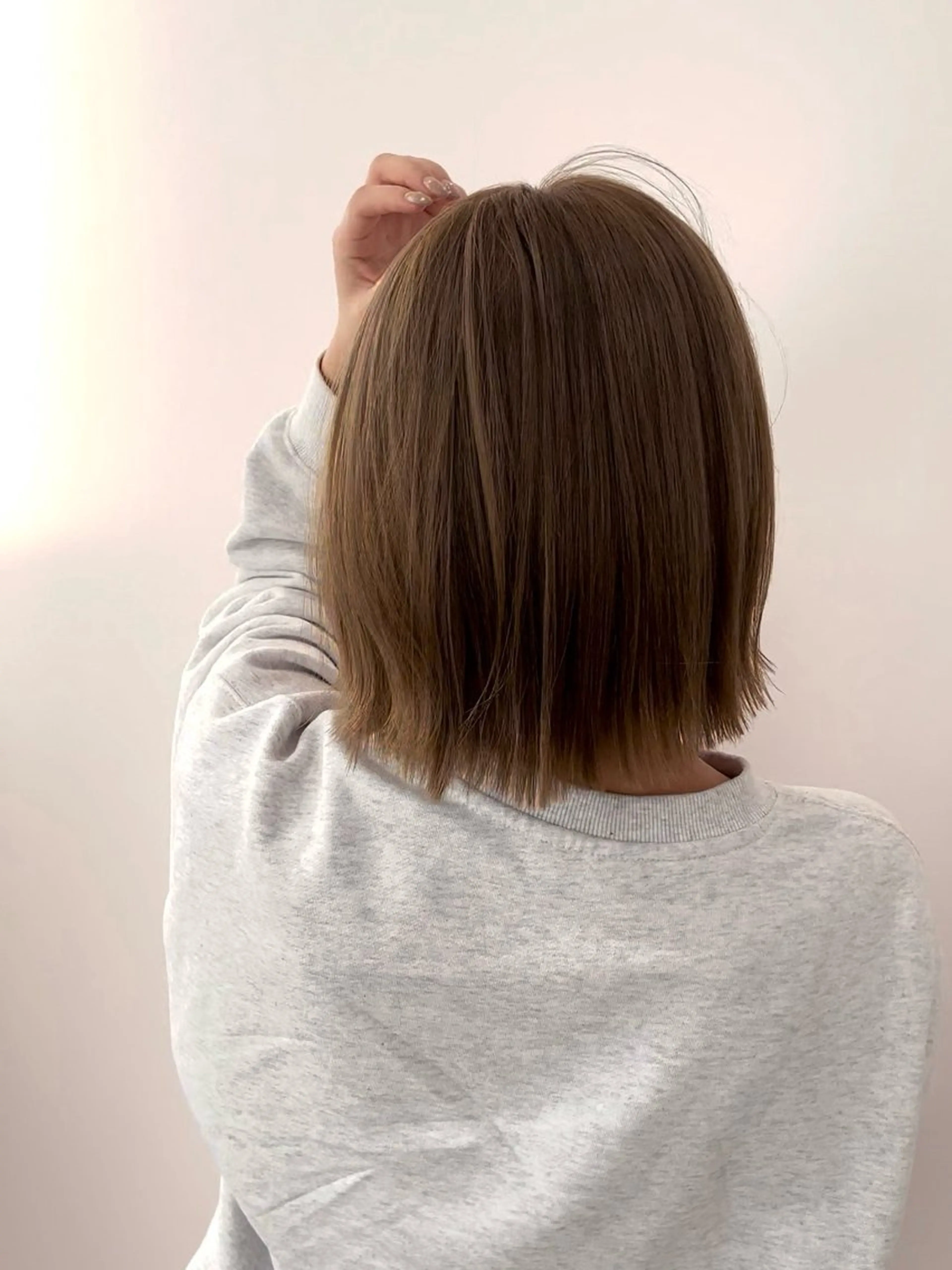 ミディアム カラー パーマ ヘアアレンジ 髪質改善 縮毛矯正 酸性ストレート ストレートパーマ カット トリートメント 髪質改善SALON MIST＋所属・阪神尼崎駅徒歩2分 半個室サロン　小田稔のヘアスタイル