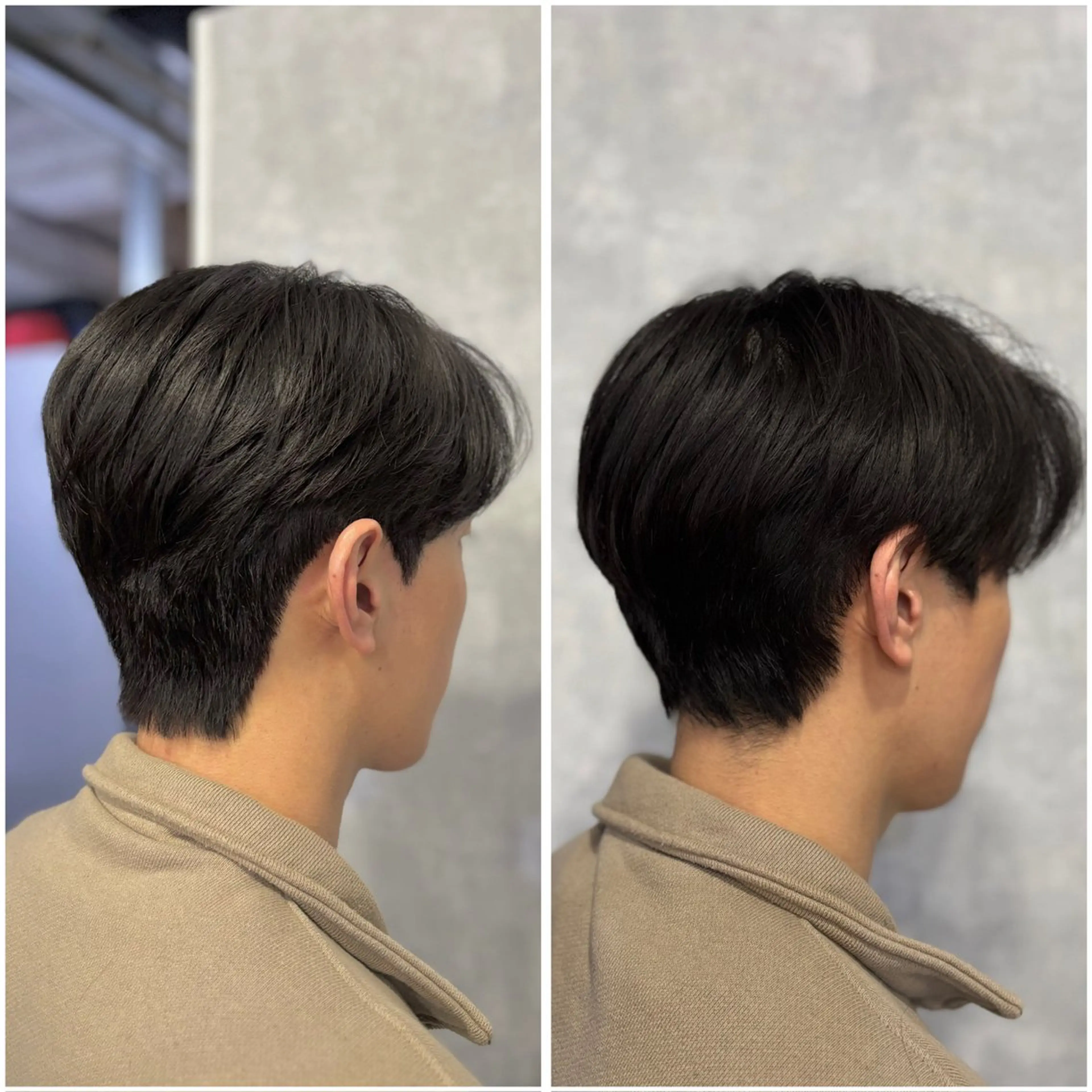 ショート パーマ メンズ カット パーマ 韓国メンズヘア/ ダウンパーマ/歩夢のヘアスタイル