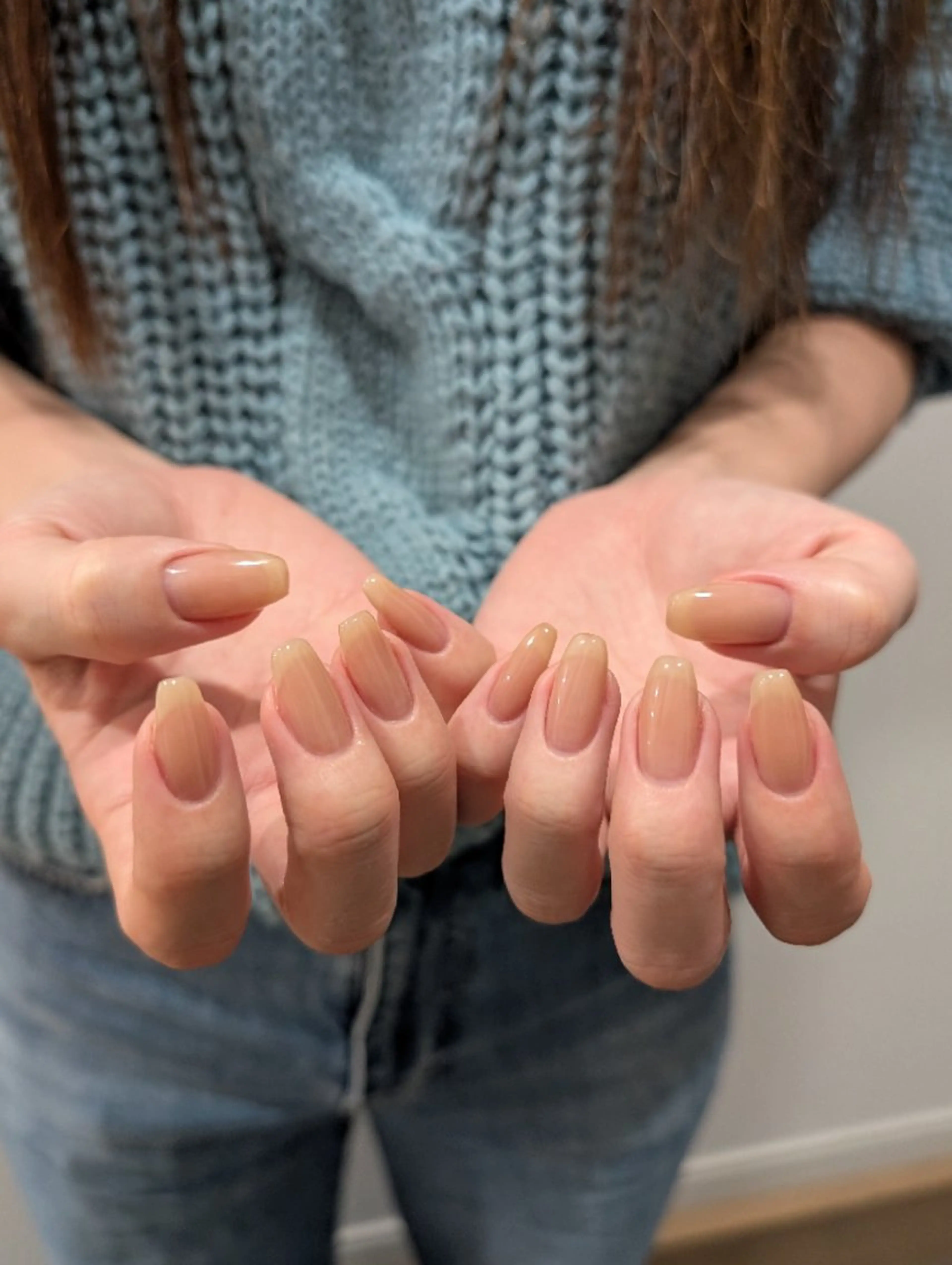 ネイル ワンカラーネイル hali’a nailのネイルデザイン