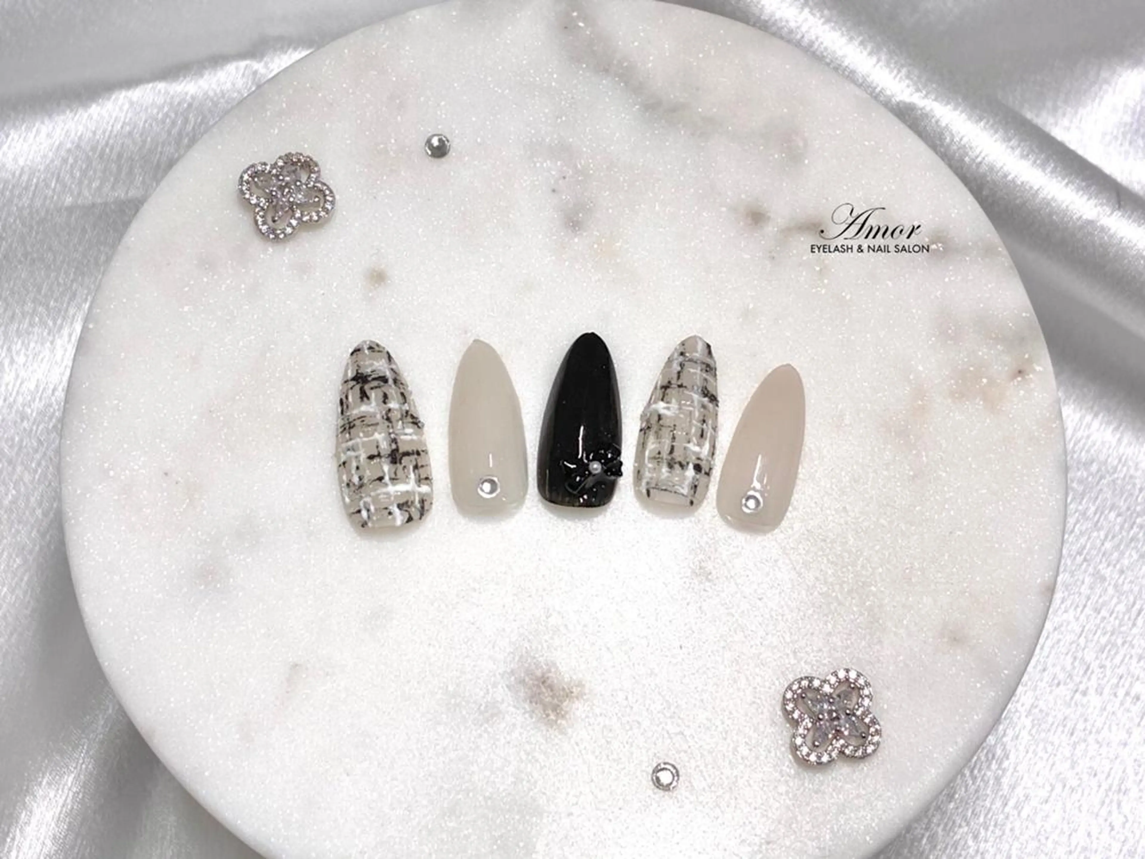 ネイル ツイードネイル ハンドネイル Nailst ★Rika★のネイルデザイン