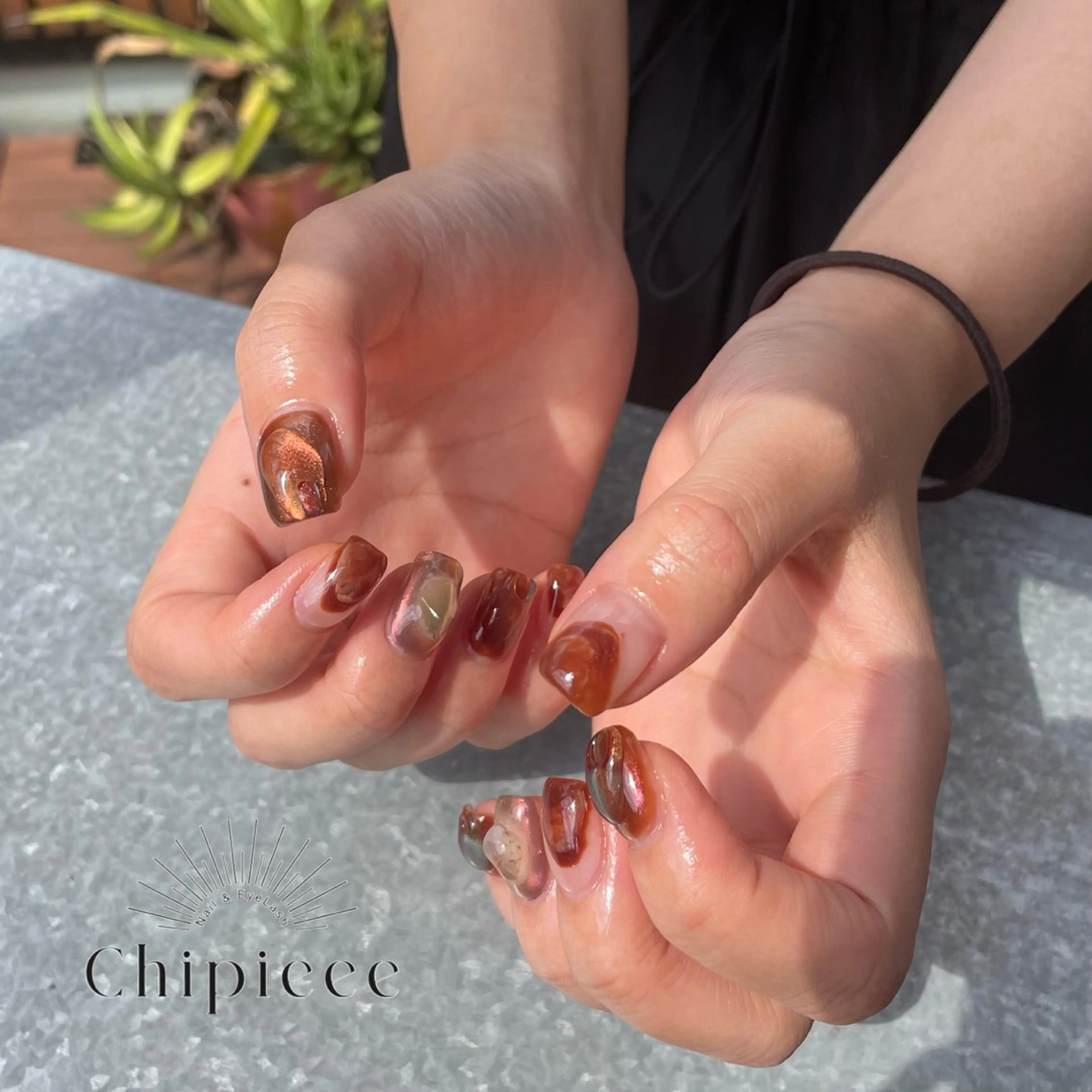 ネイル ハンドネイル chipieee kannaのネイルデザイン