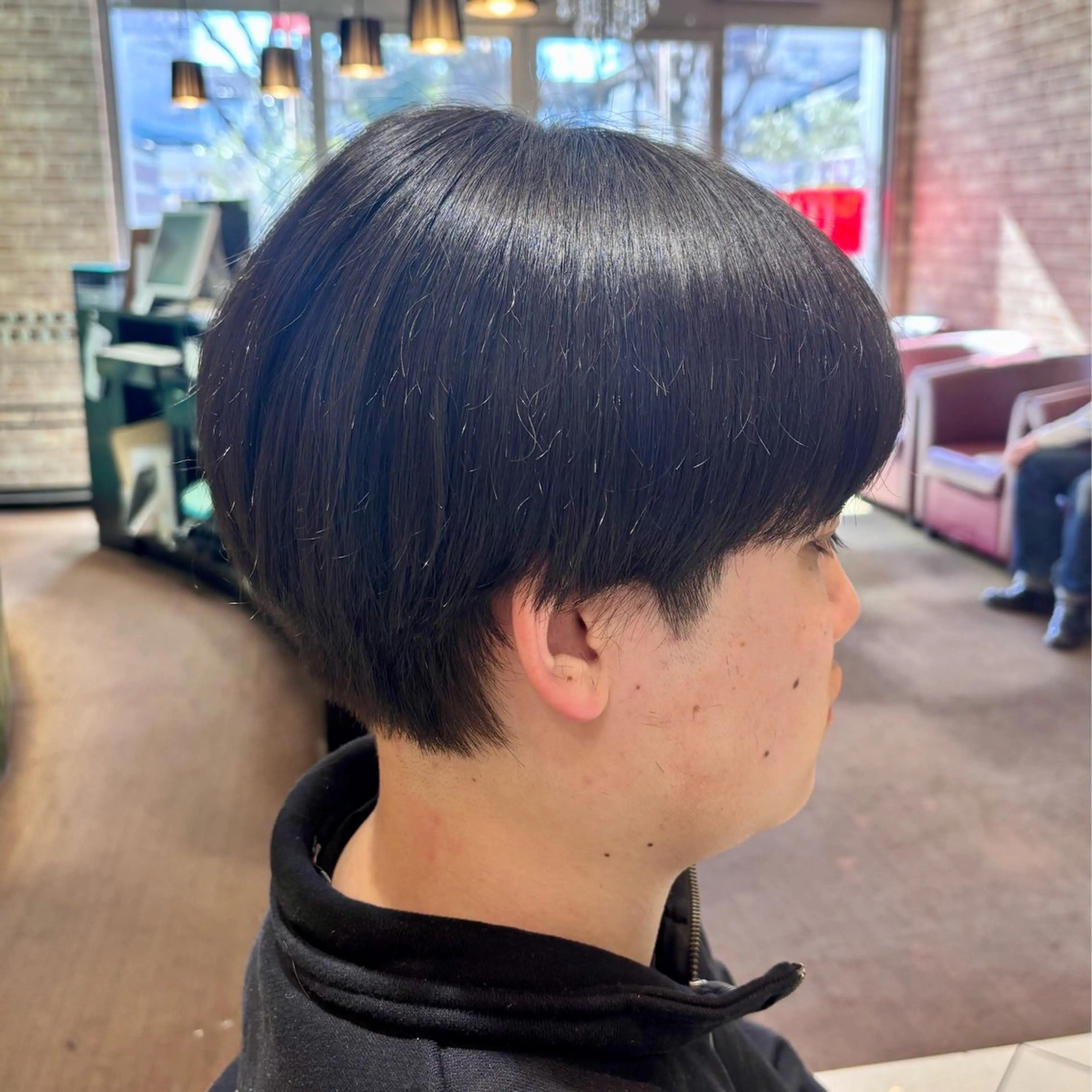 ショート カット トリートメント ヘッドスパ ヘアセット 中水 怜奈のヘアスタイル