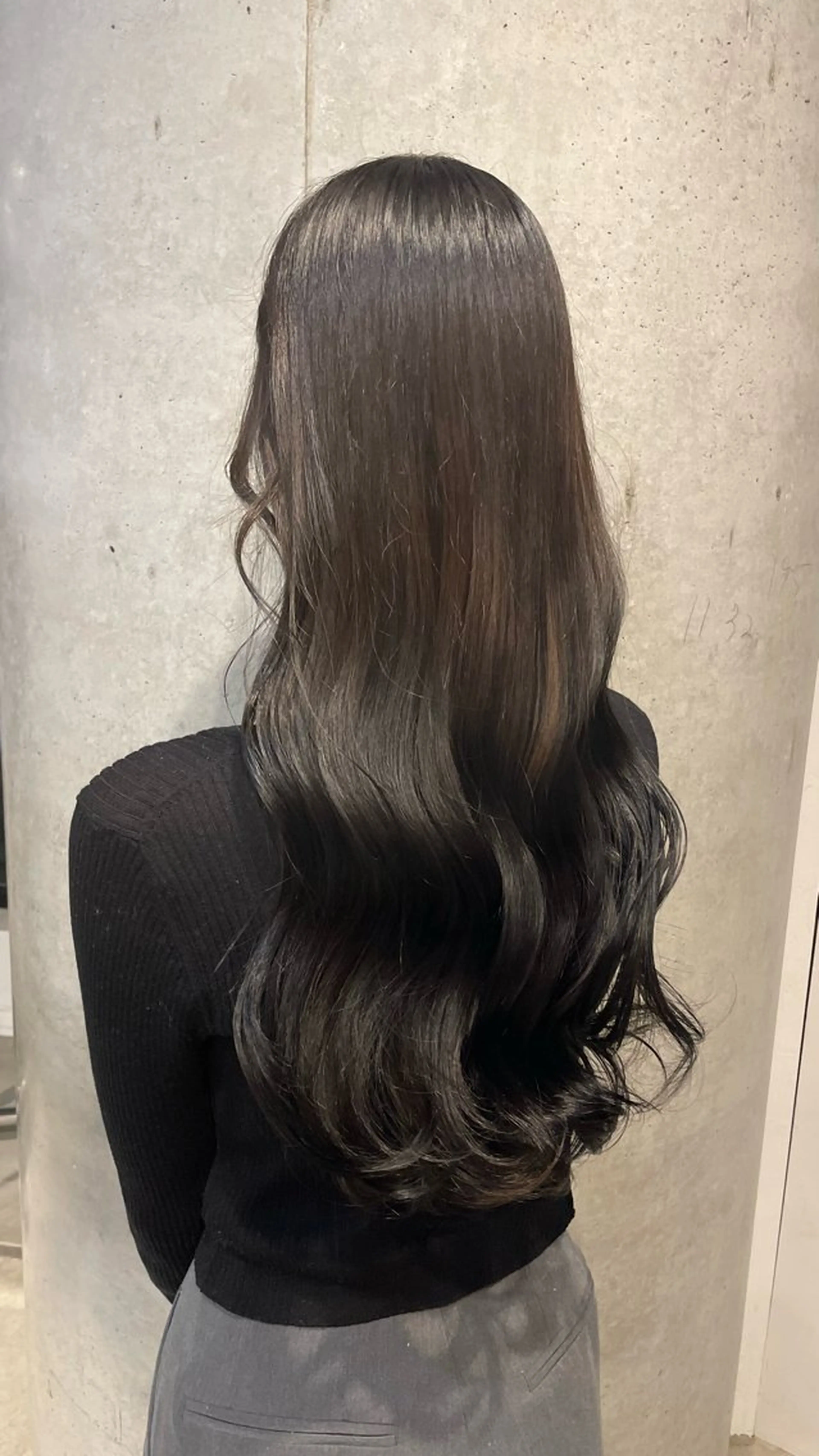 ロング カラー ミルクティーベージュ 新潟万代/MANA♡のヘアスタイル