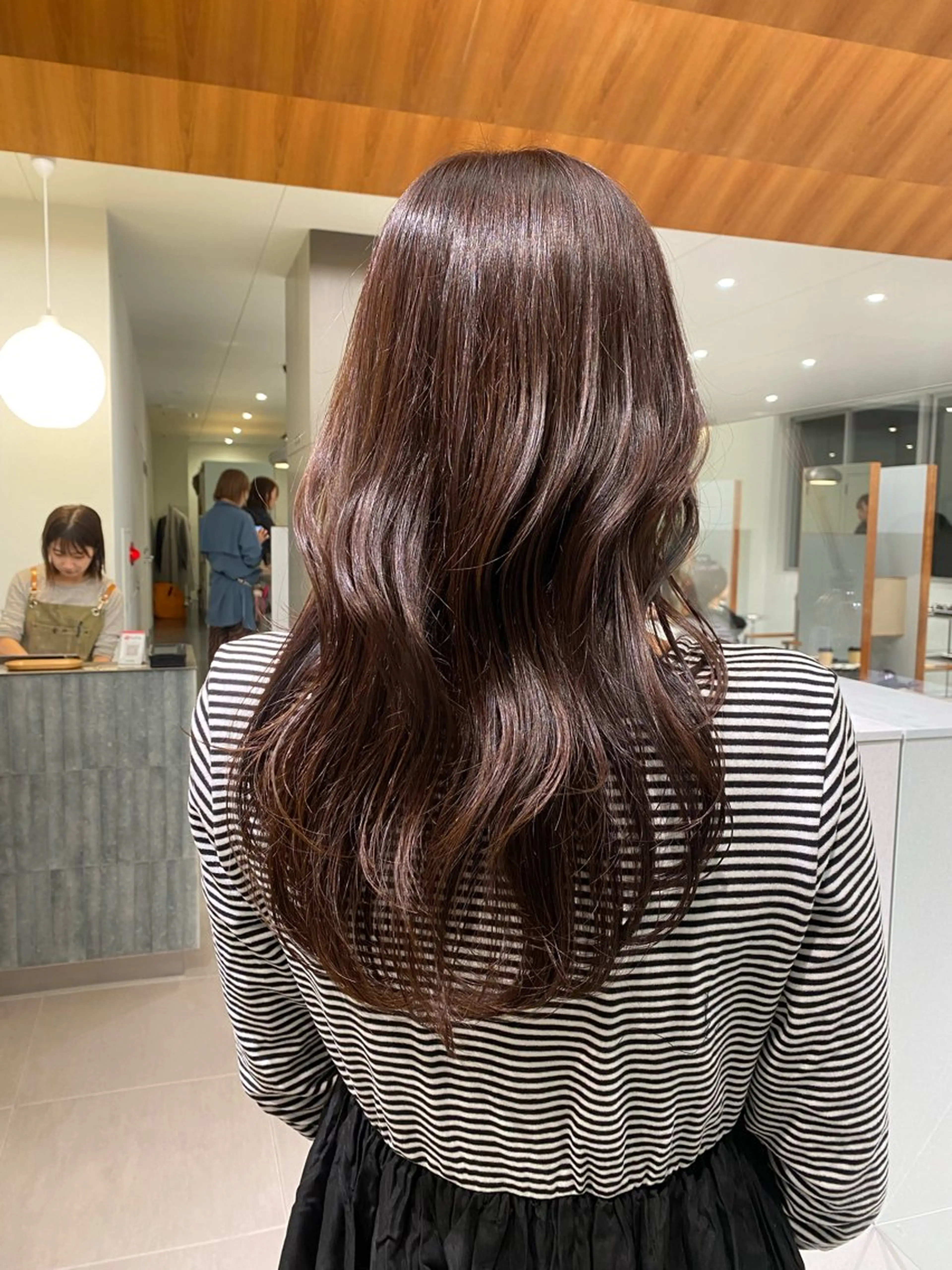 ロング 🎀透明感× 暖色カラーつな🎀のヘアスタイル