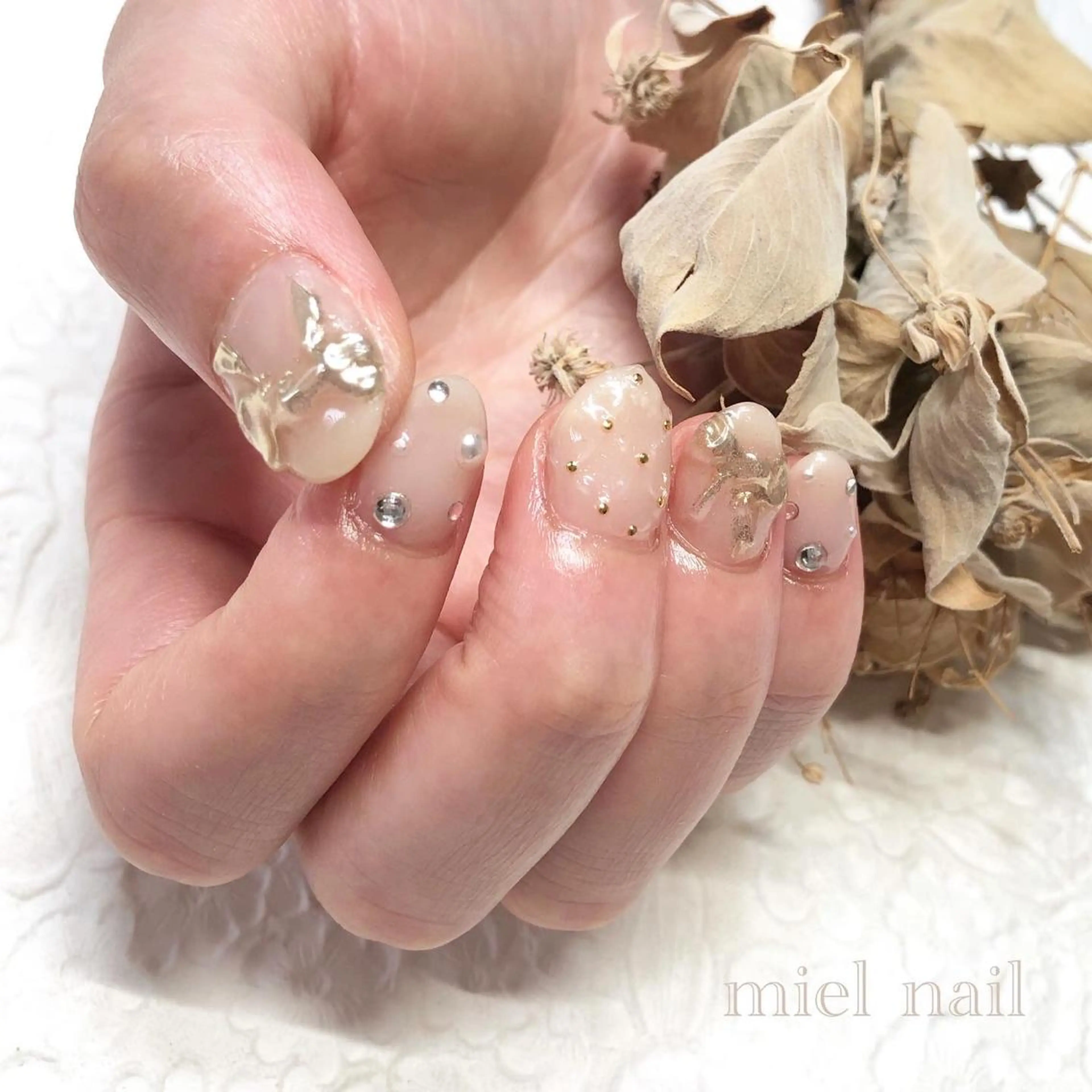 ネイル ハンドネイル miel nailのネイルデザイン