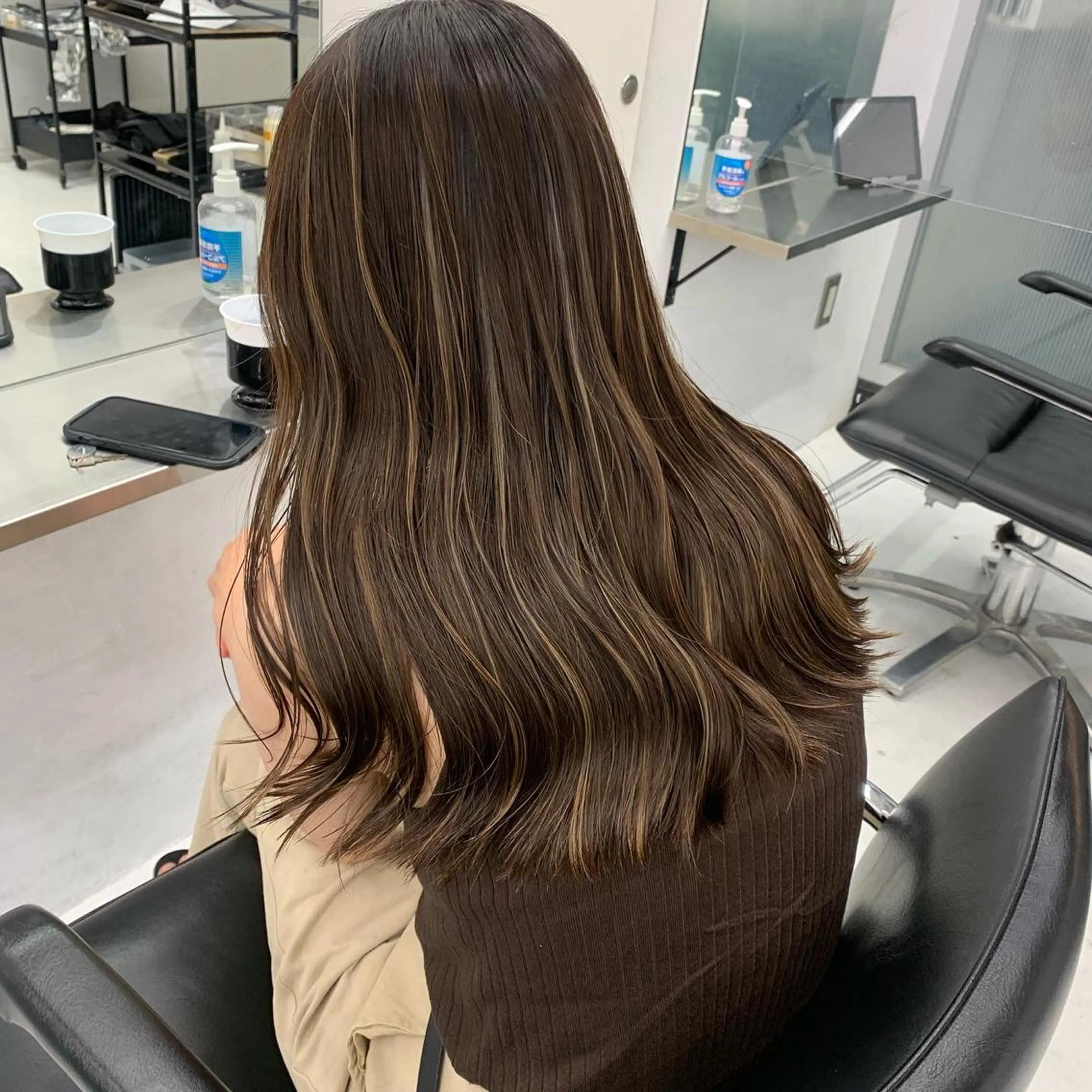 ミディアム ハイライト ヘアカラー ✨カラー指名 No.1✨keitaのヘアスタイル