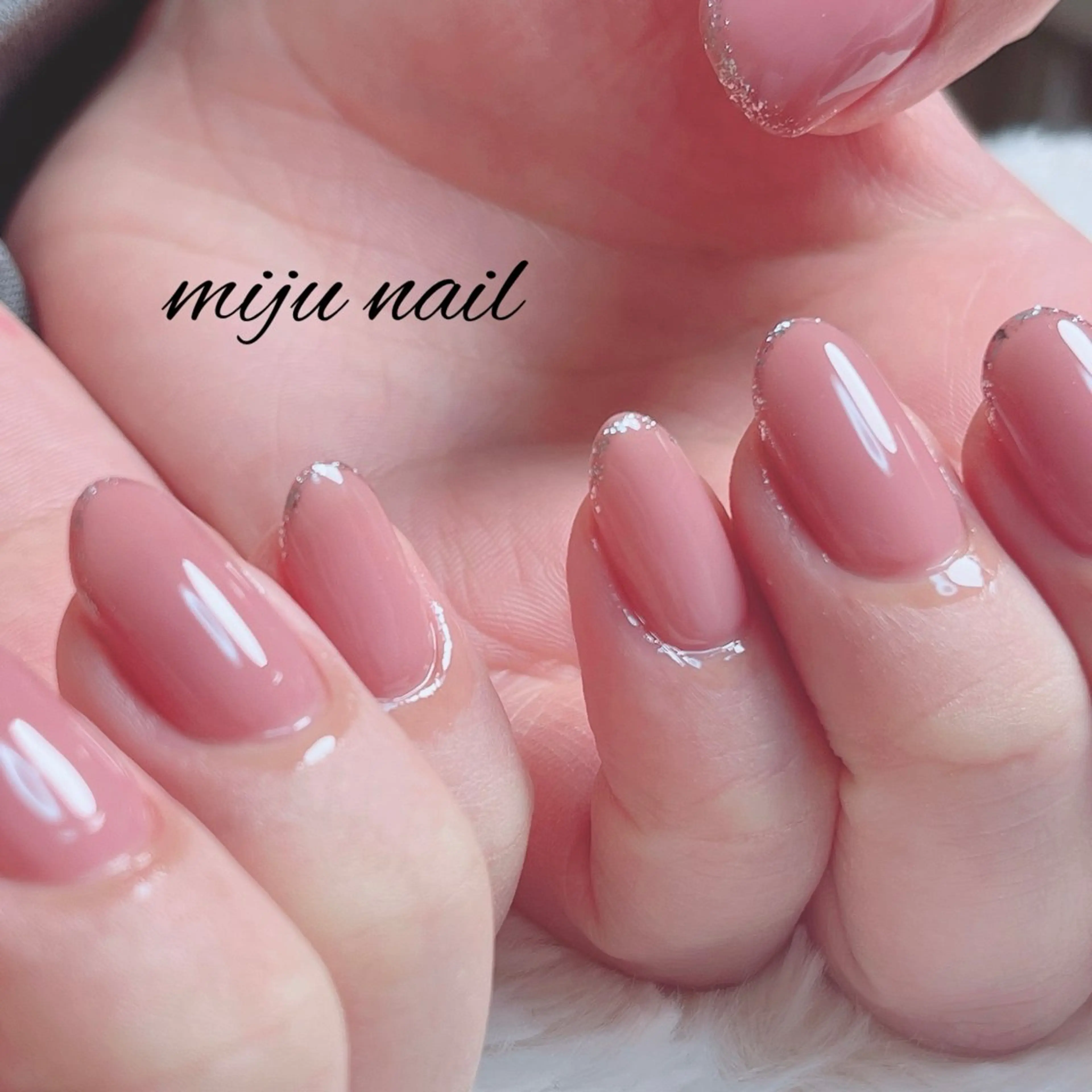 ネイル ❁miju nail 大人上品/自爪育成のネイルデザイン