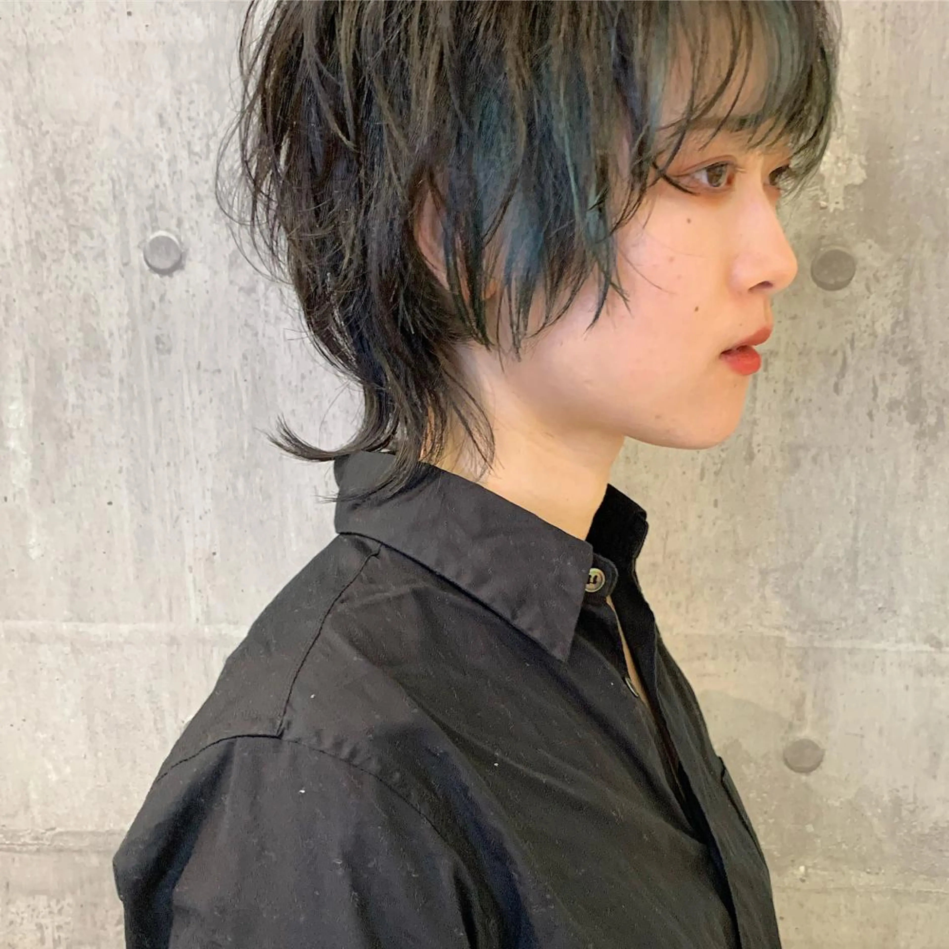 ショート カラー インナーカラー 顔周りカット ﾊｲﾄｰﾝ/ｼｮｰﾄ 村上淳乃🐥のヘアスタイル