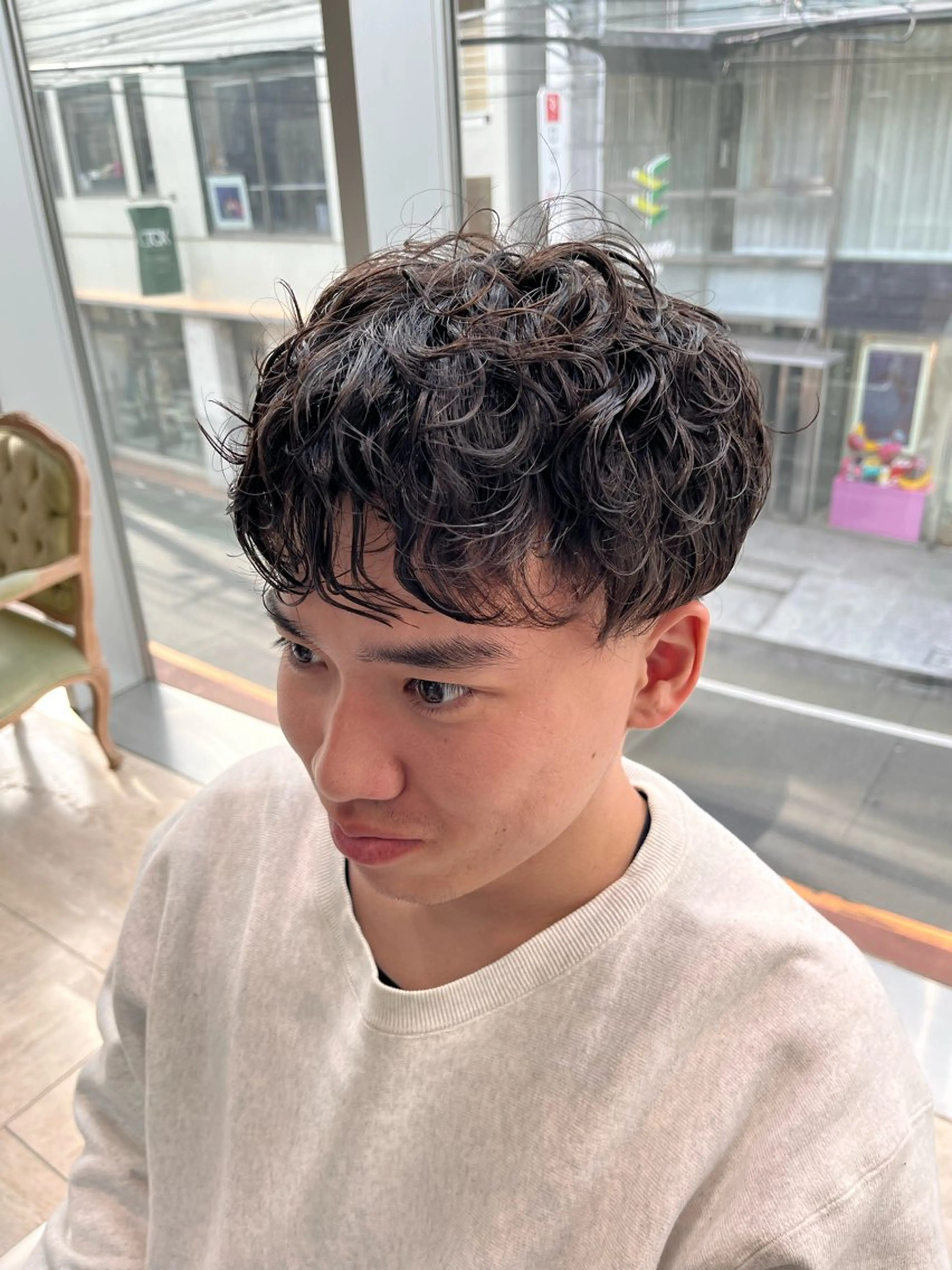 パーマ メンズ メンズパーマ オブヘア　ウエスト店所属・鈴木夏季 お悩み相談/自由が丘のヘアスタイル