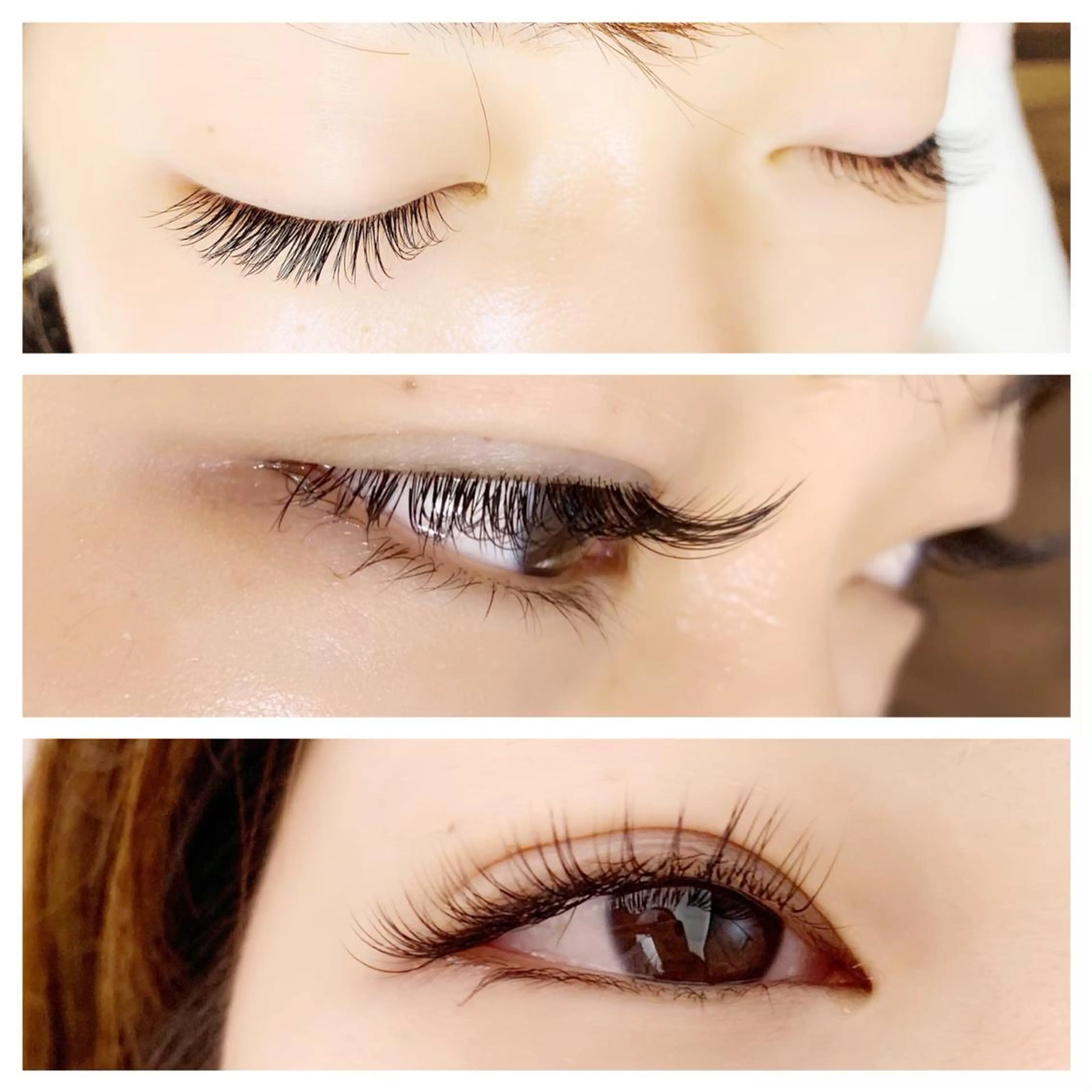 マツエク・マツパ キュート eyelashlia mukaiのマツエク・マツパデザイン