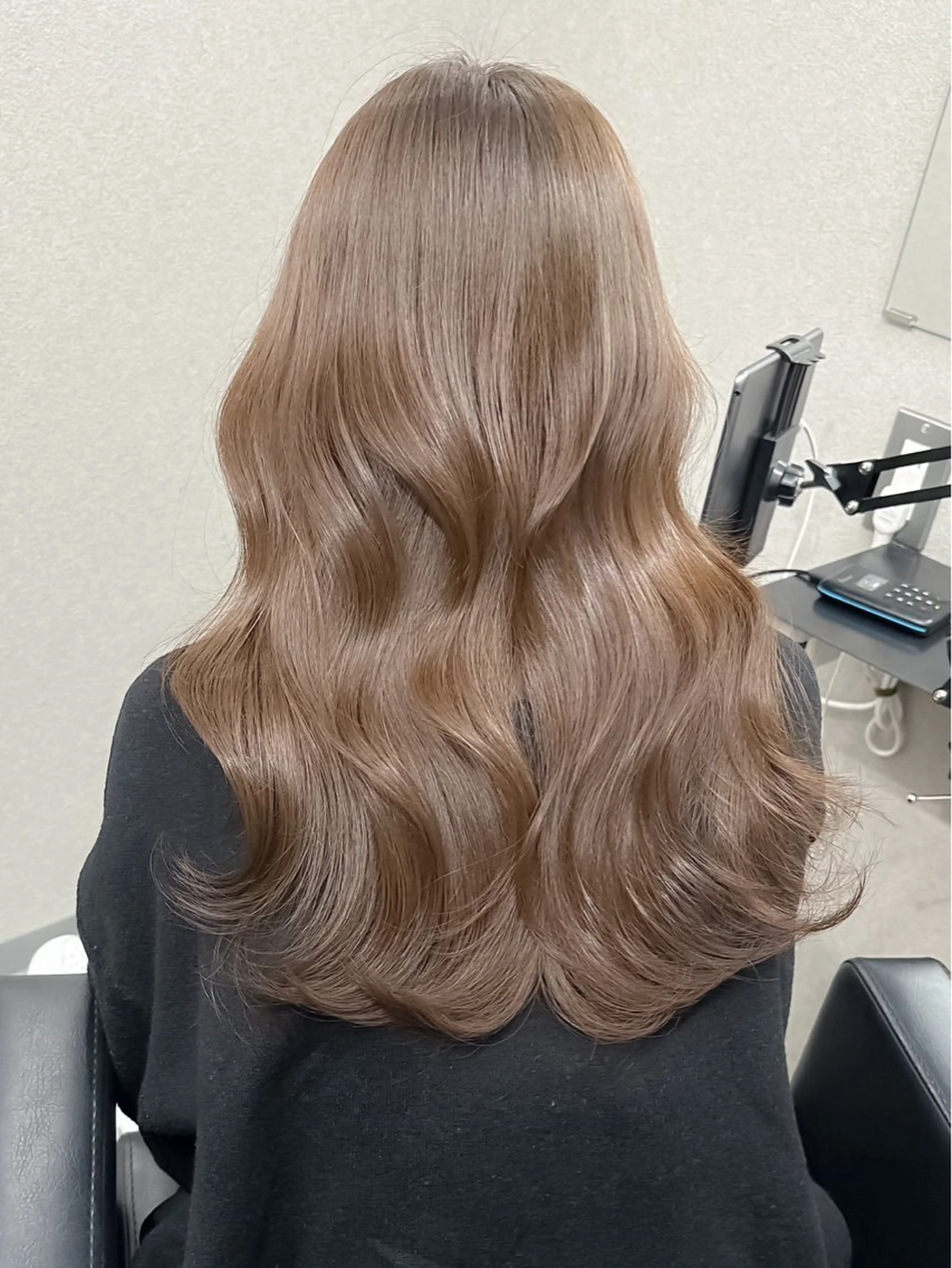 ロング カット 河西 楓のヘアスタイル