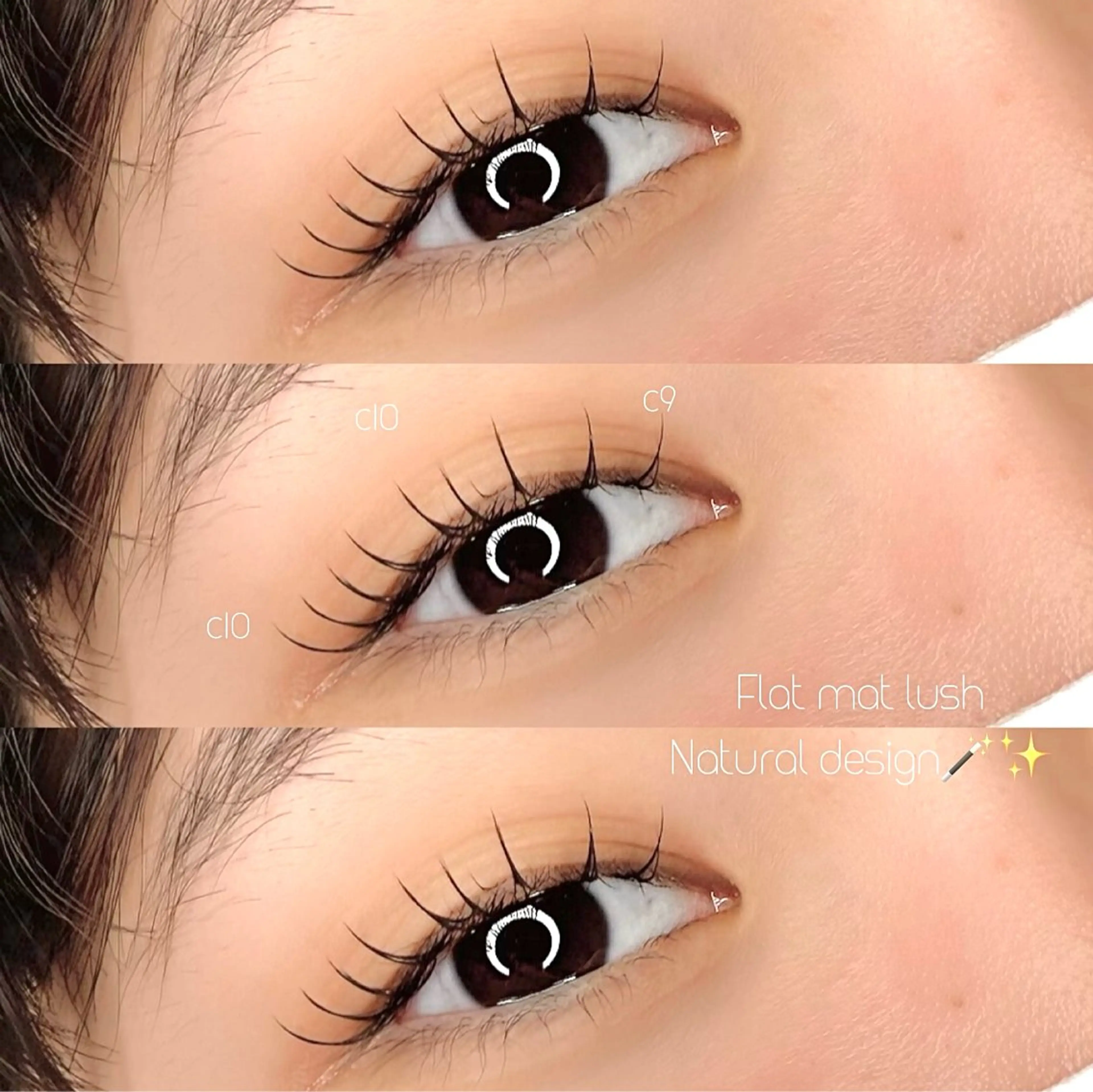 マツエク・マツパ フラットラッシュ マツエク/パーマ天神 Nanamiのマツエク・マツパデザイン