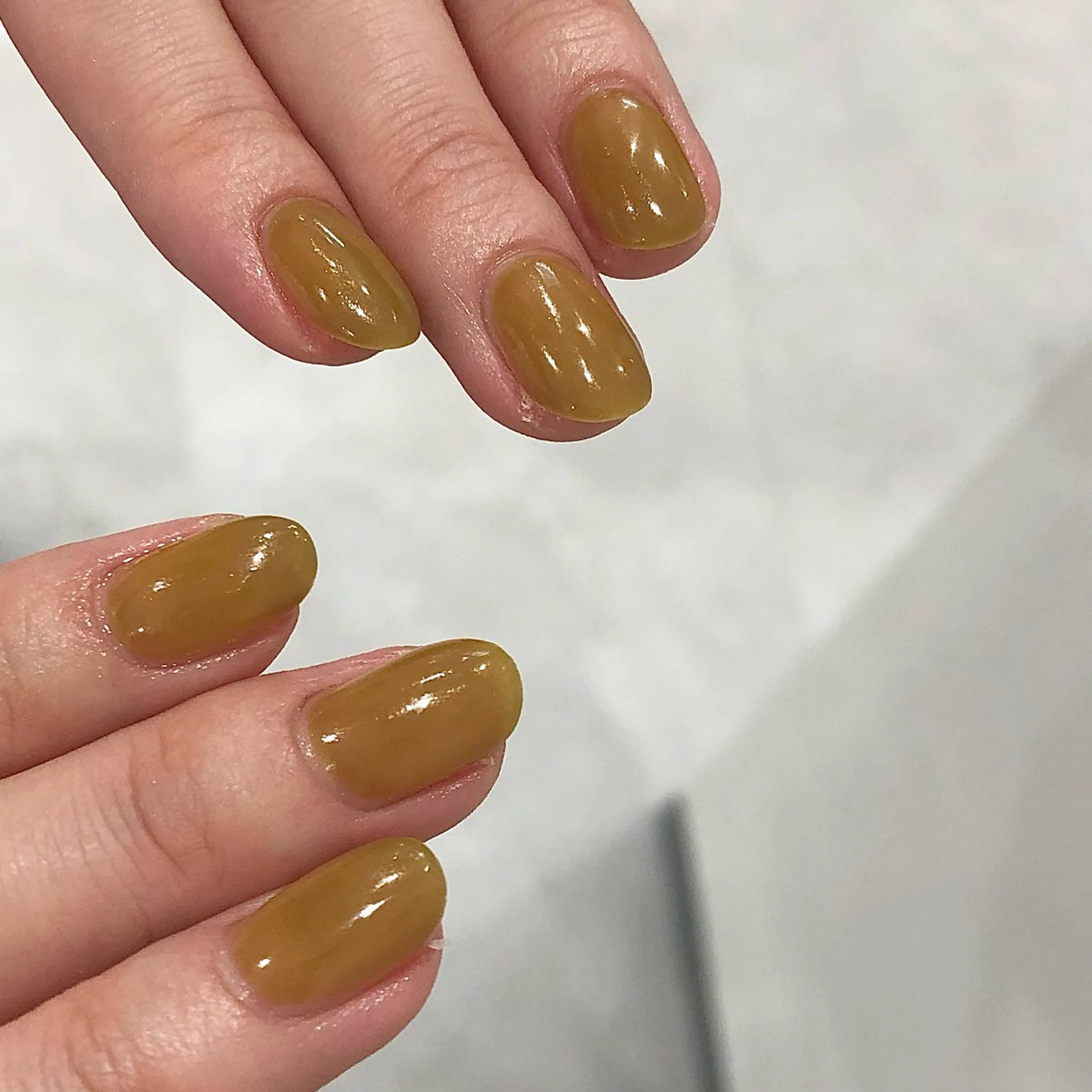 ネイル ワンカラーネイル ハンドネイル Noa川越 kayanoのネイルデザイン