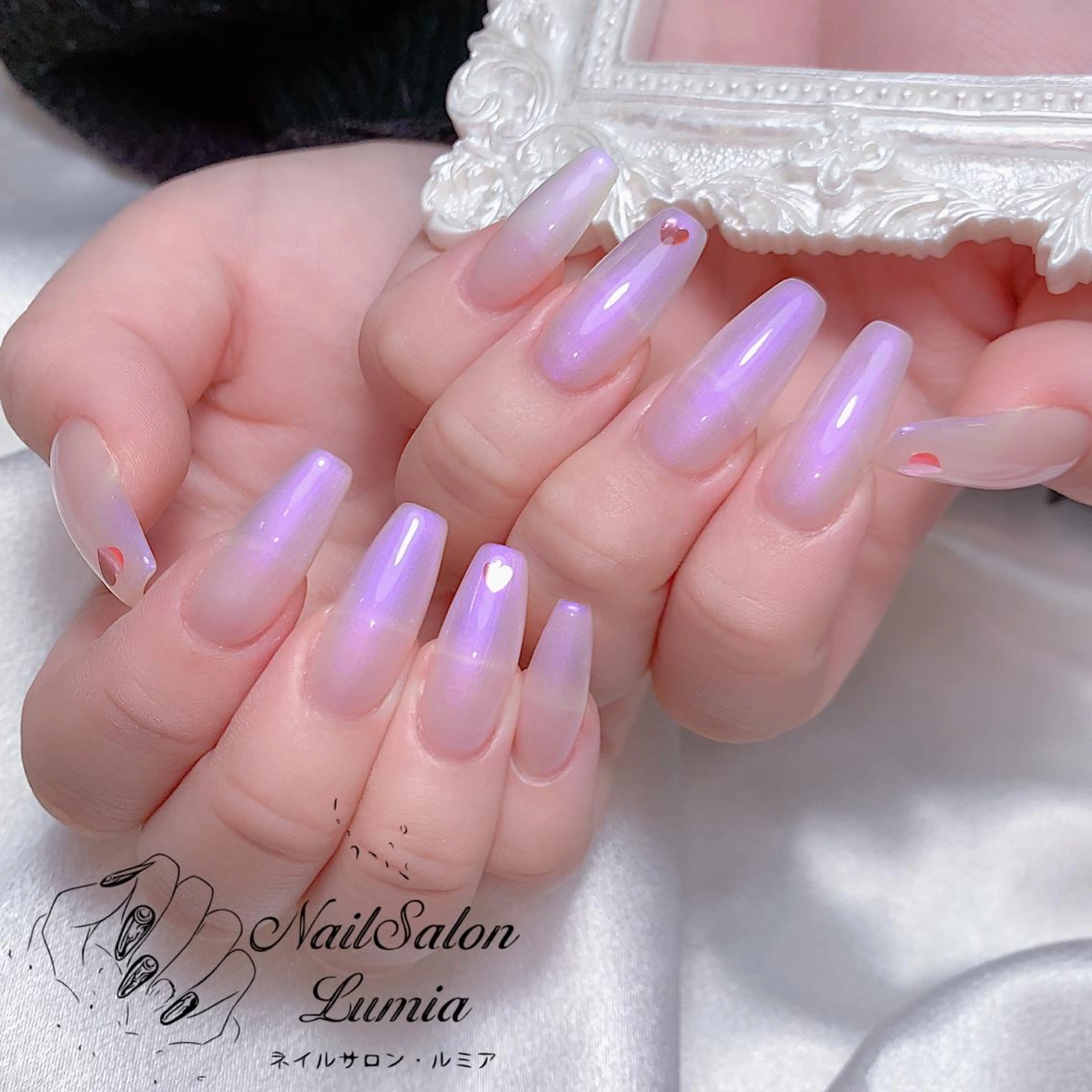 ネイル ハンドネイル ネイルサロン ルミア Lumia 店長のネイルデザイン