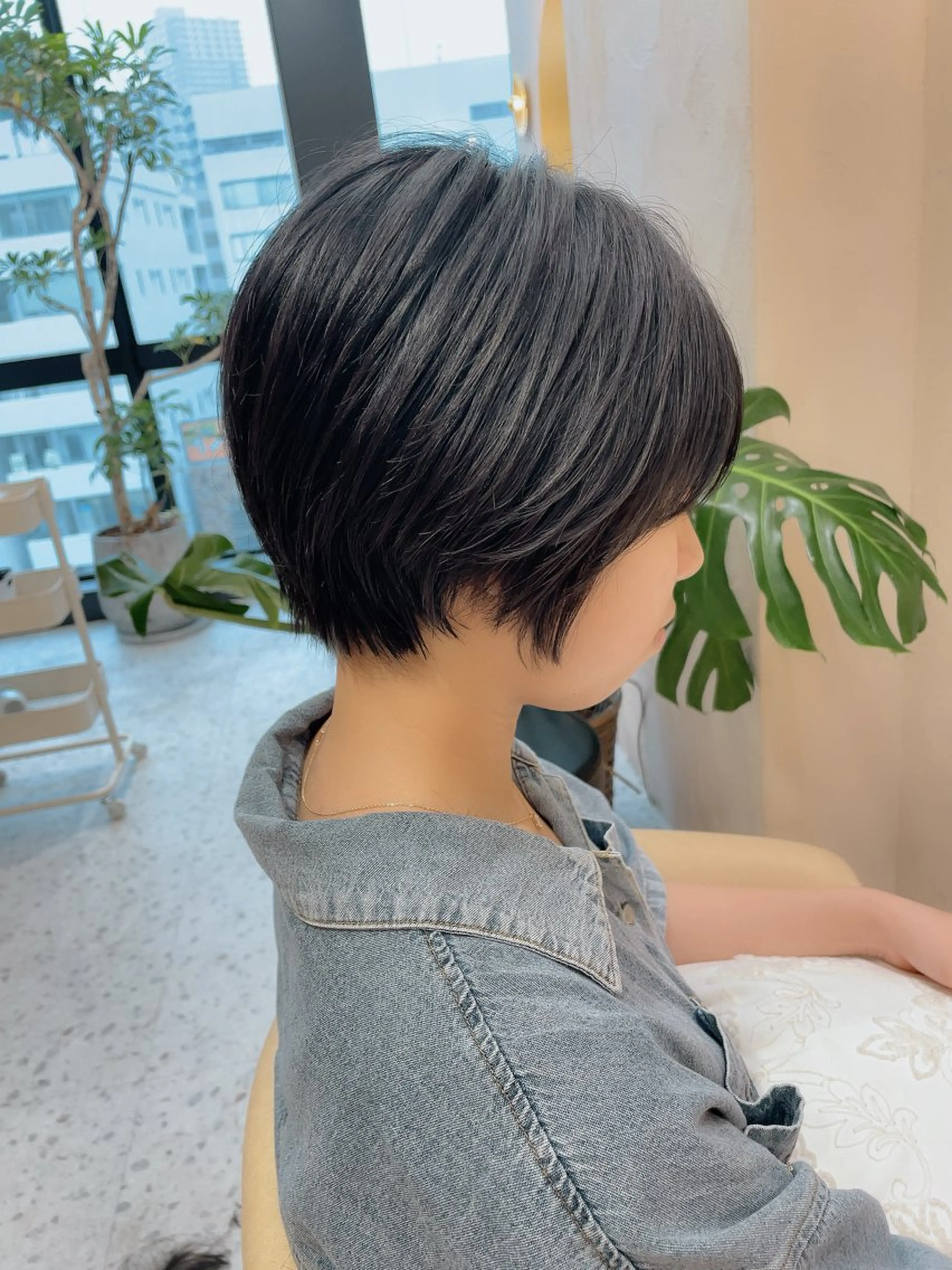 ショート カット ヘアカラー トリートメント 韓国ヘア/髪質改善 /Harunaのヘアスタイル