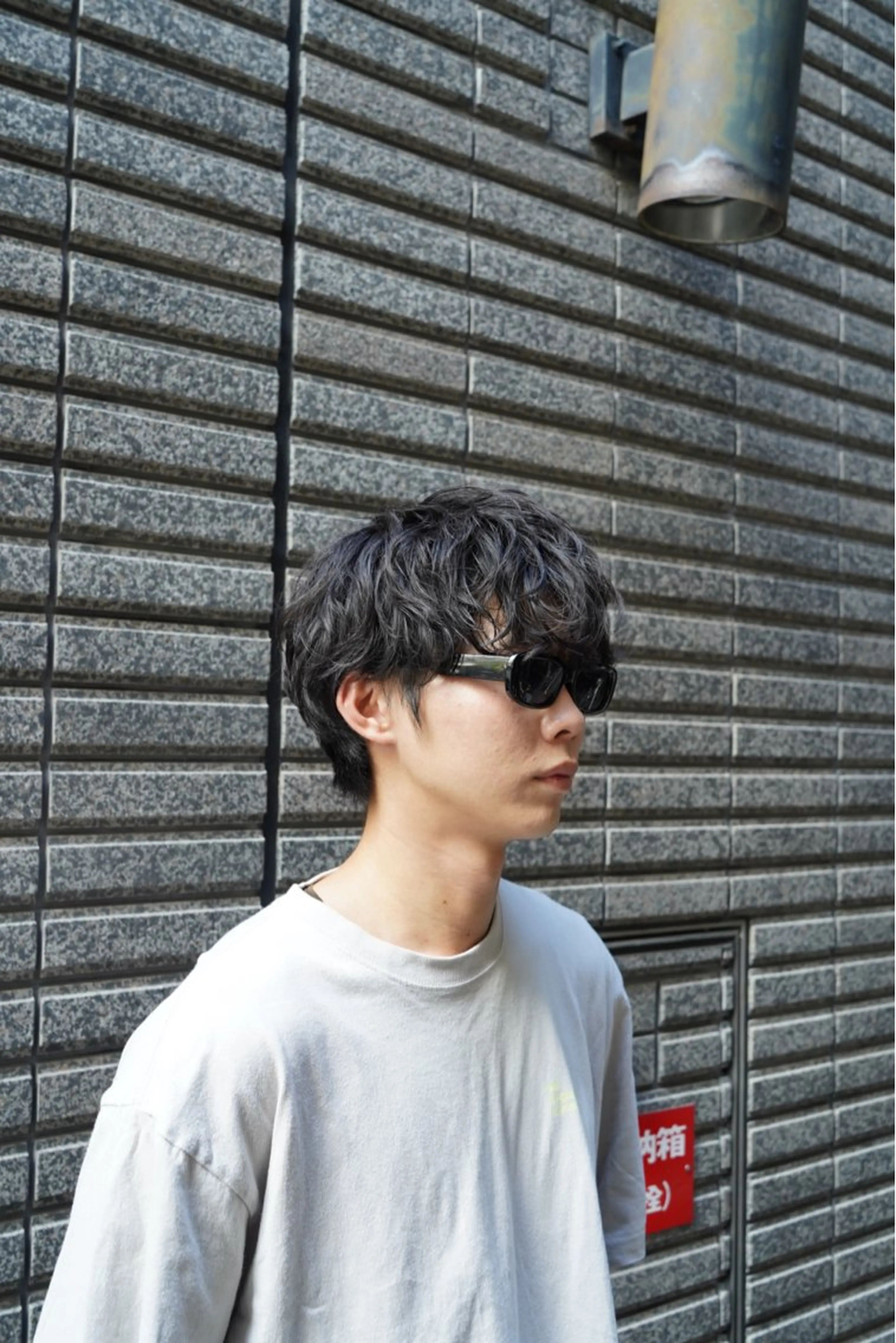 ⚡️🎱カット+メンズパーマ🎱⚡️の写真